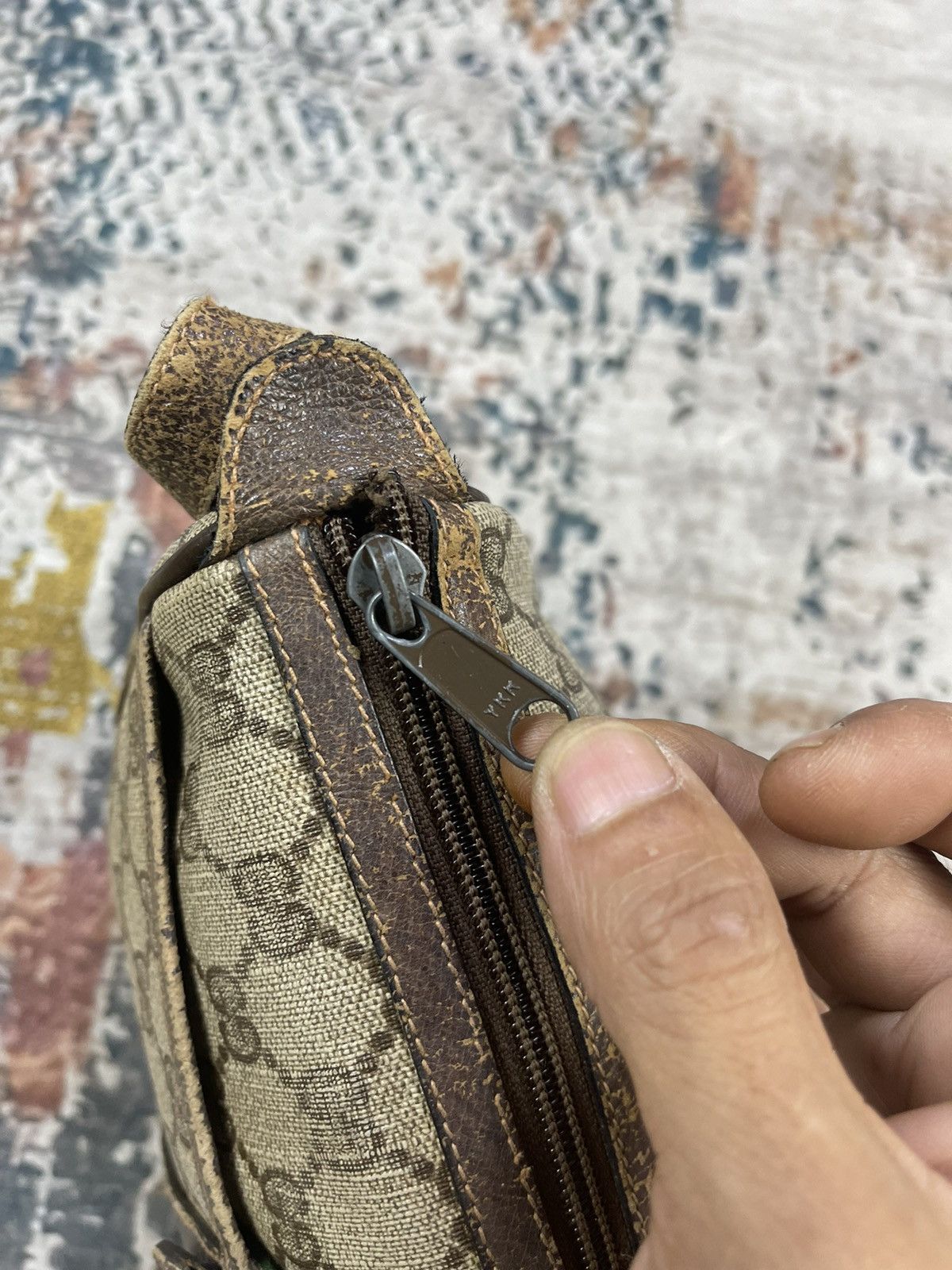 Gucci Vintage Gucci Ophidia Supreme Web Shoulder Sling Bag Size ONE SIZE - 11 Thumbnail