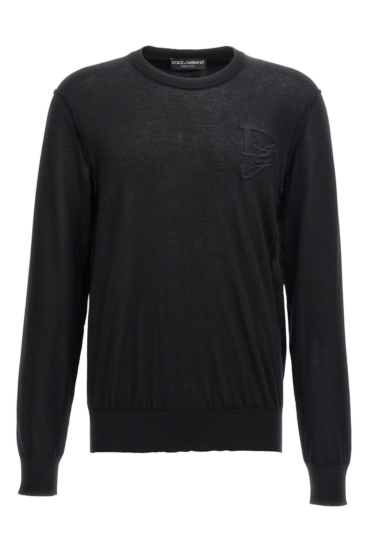Dolce & Gabbana Logo embroidery sweater Size US L / EU 52-54 / 3 - 1 Thumbnail