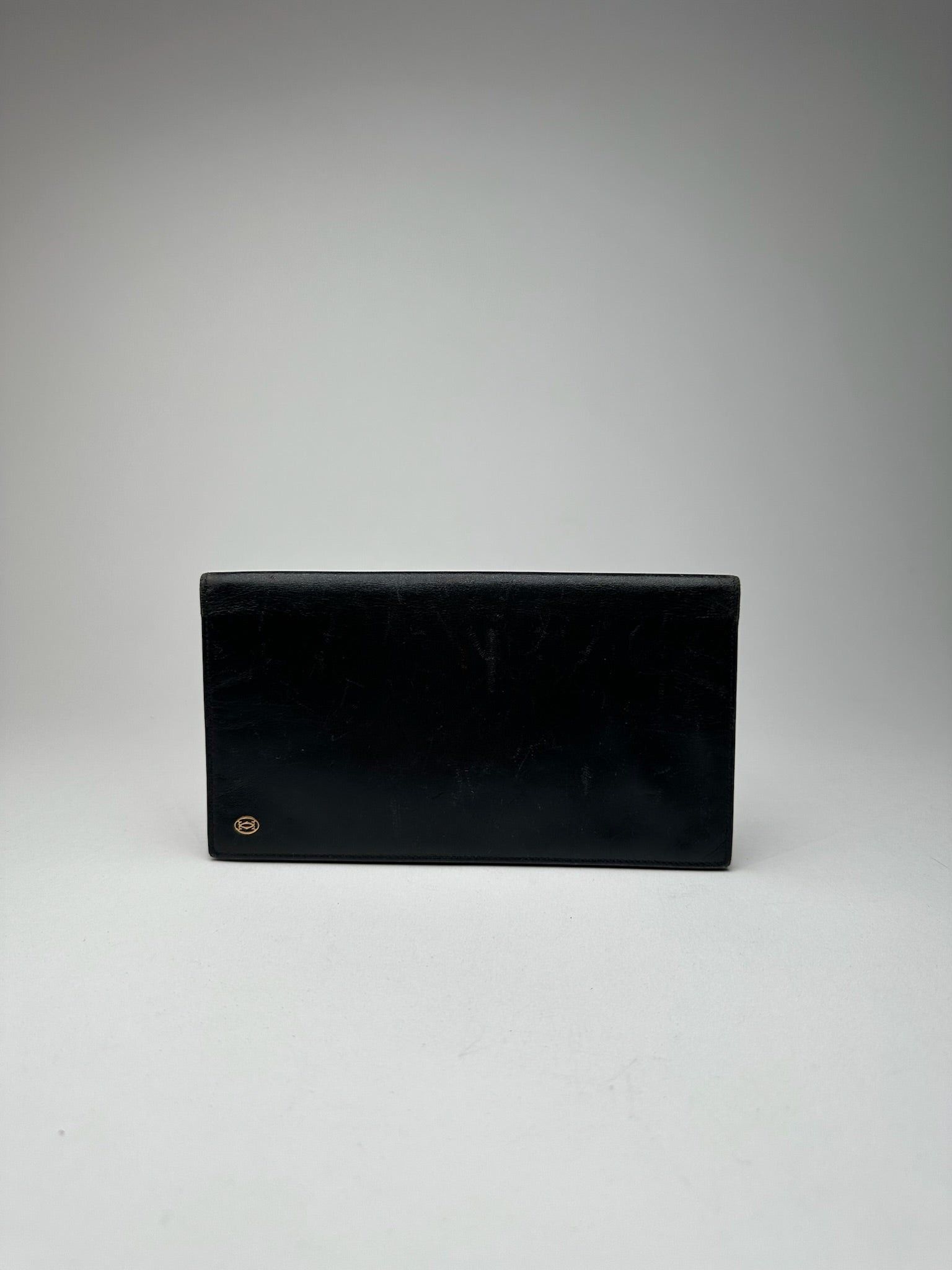 Cartier Vintage Patent Leather ID holder black Size ONE SIZE - 1 Thumbnail