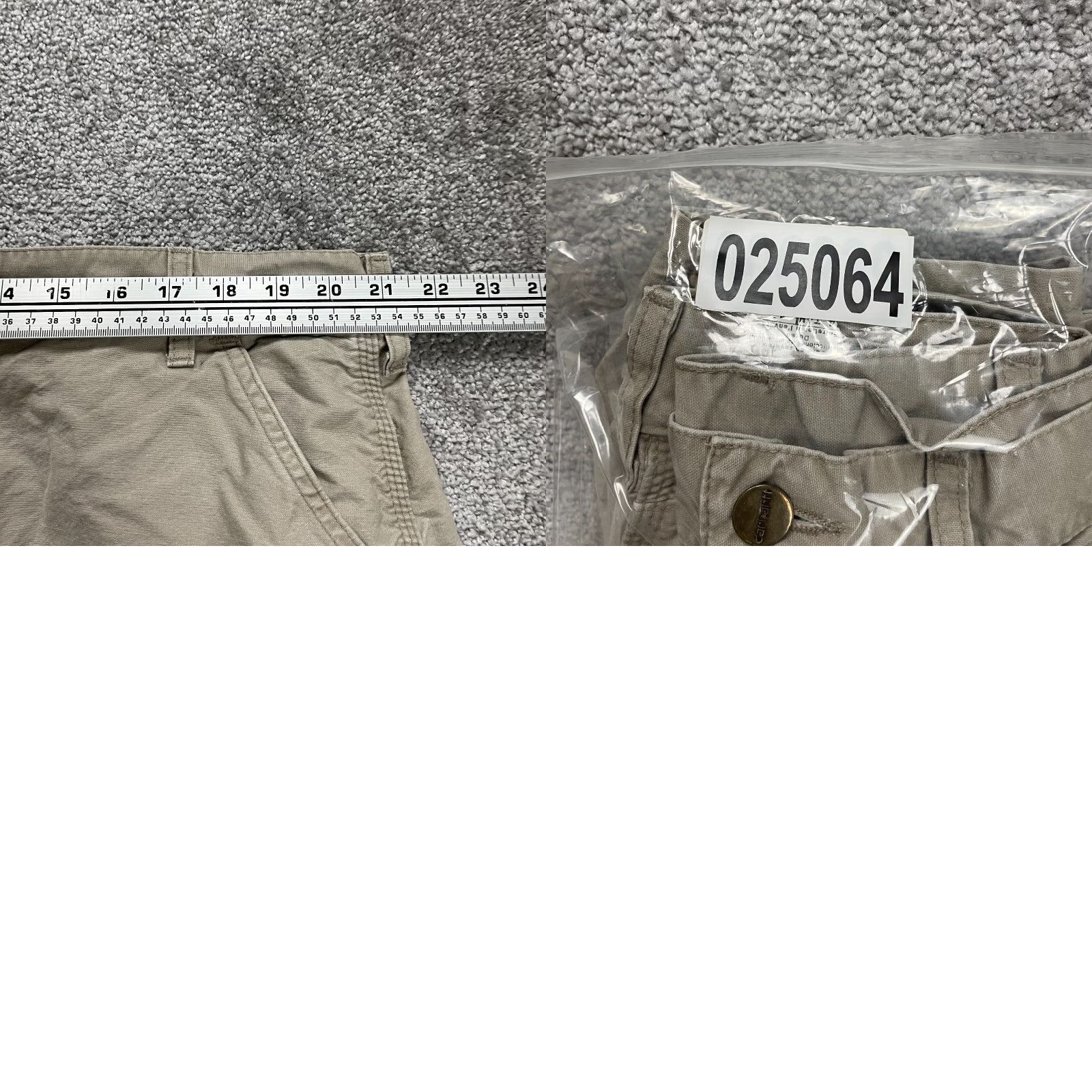 Carhartt Carhartt B144 Chino Shorts Men Brown Khaki Cotton Flat Front Outdoor Casual 42x8 Size US 42 / EU 58 - 9 Thumbnail