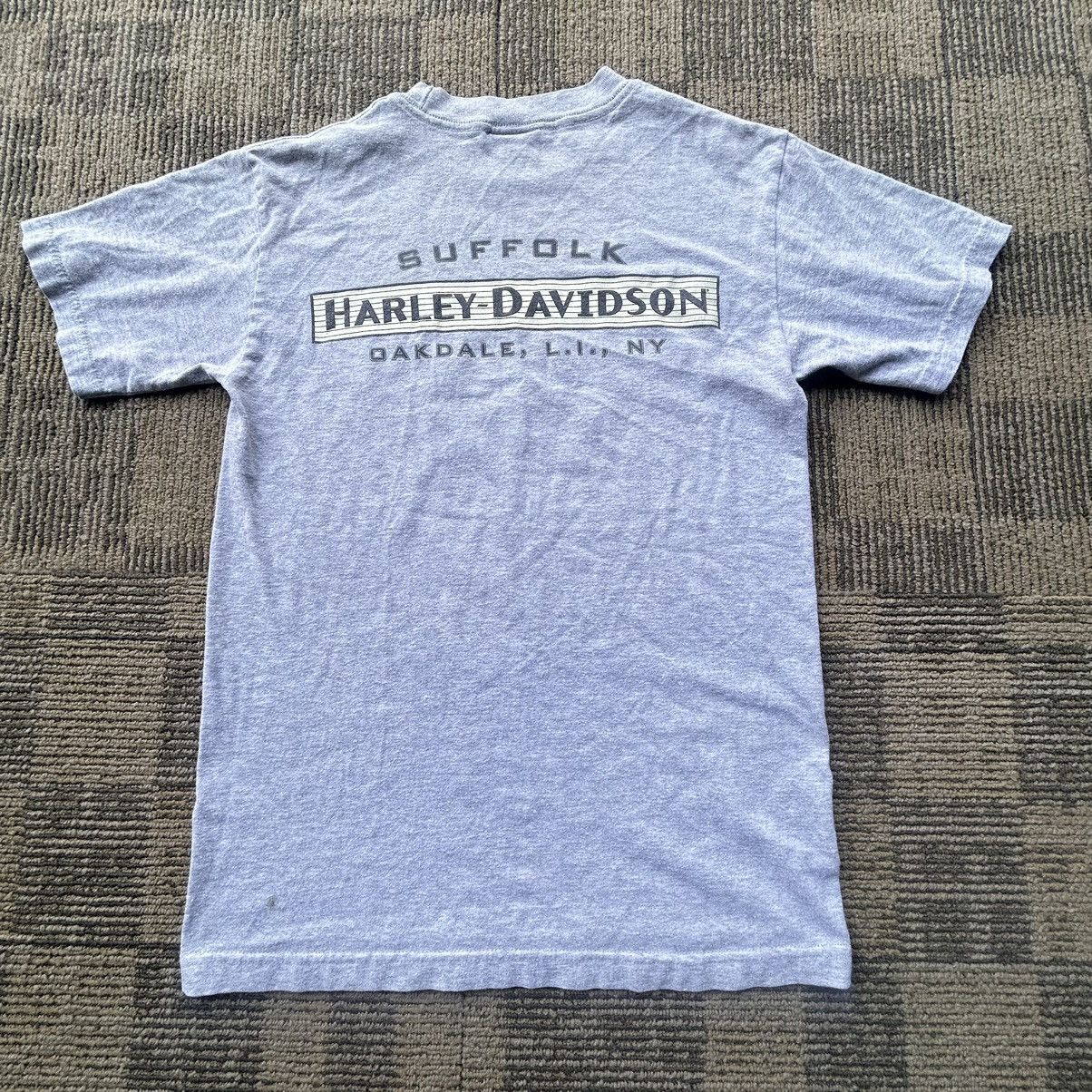 Harley Davidson Vtg 2004 Harley Davidson New York Biker T-shirt Size US S / EU 44-46 / 1 - 7 Thumbnail
