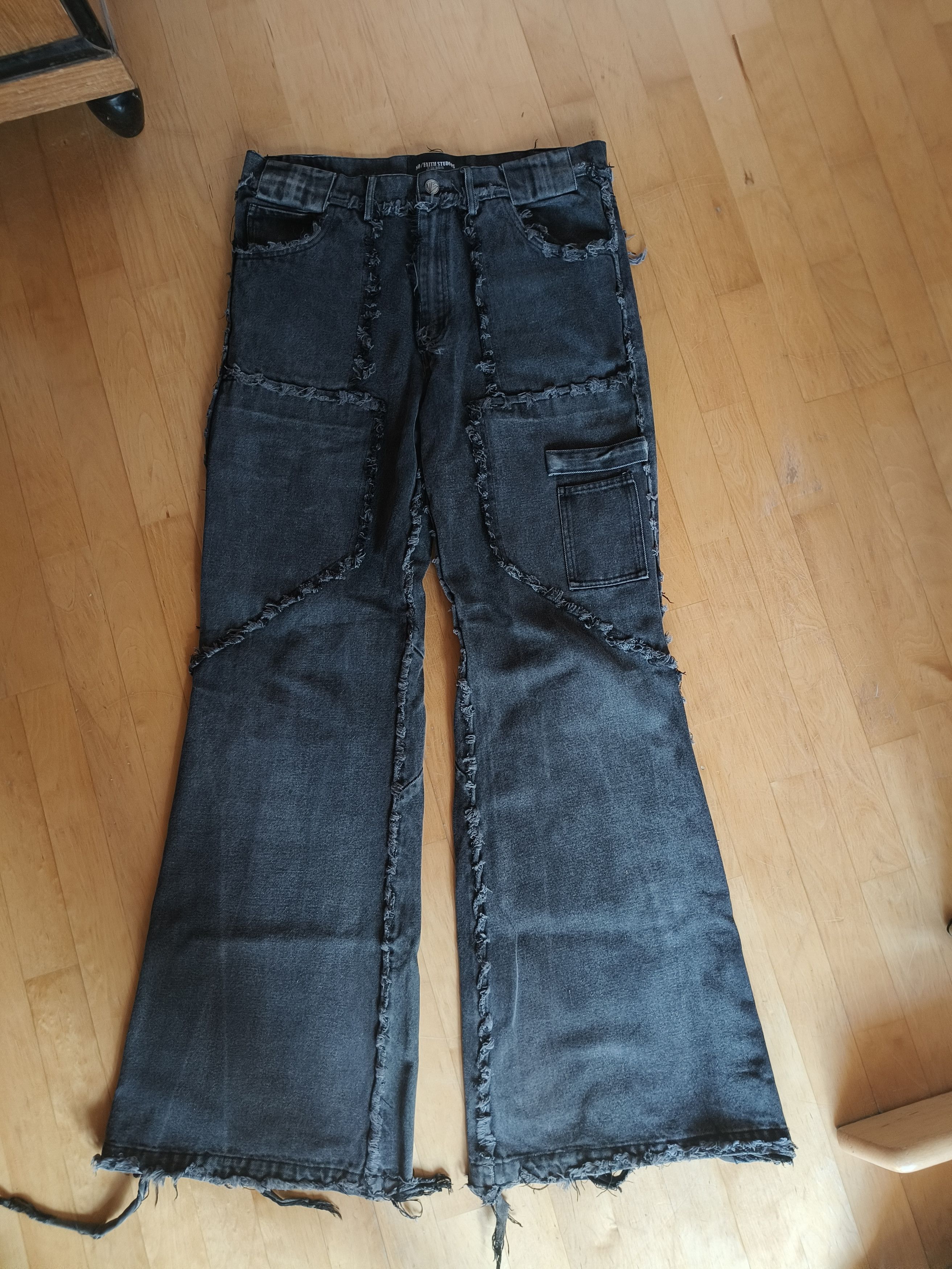 No Faith Studios Flared jeans Size US 34 / EU 50 - 1 Thumbnail