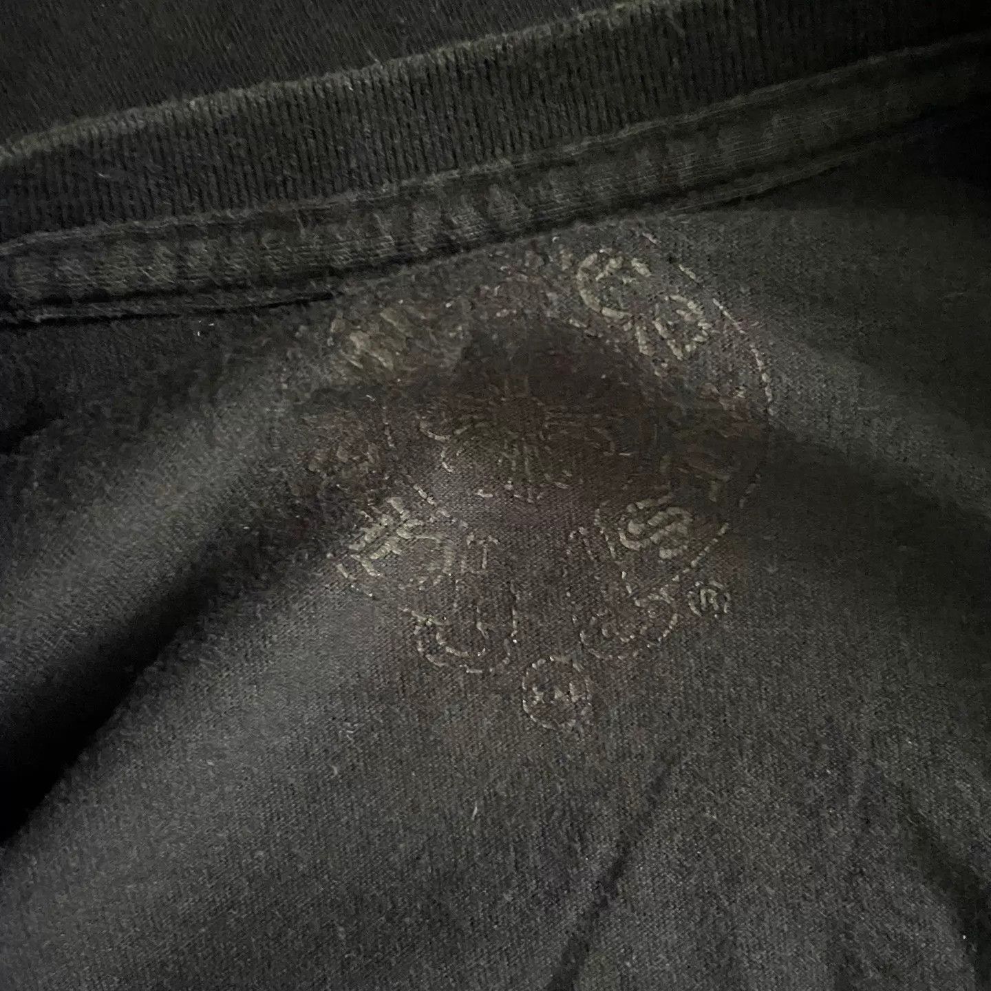 Chrome Hearts Black Short-Sleeve Pocket T-Shirt Size US XXS / EU 40 - 3 Thumbnail