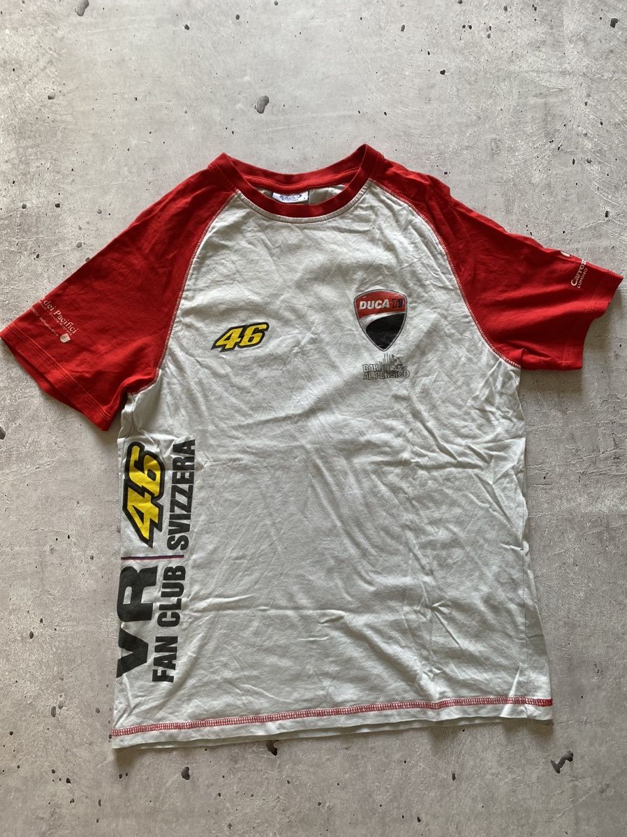 Vintage Vintage 2011 Valentino Rossi Ducati 46 MOTOGP Dream Bikes Size US S / EU 44-46 / 1 - 2 Thumbnail