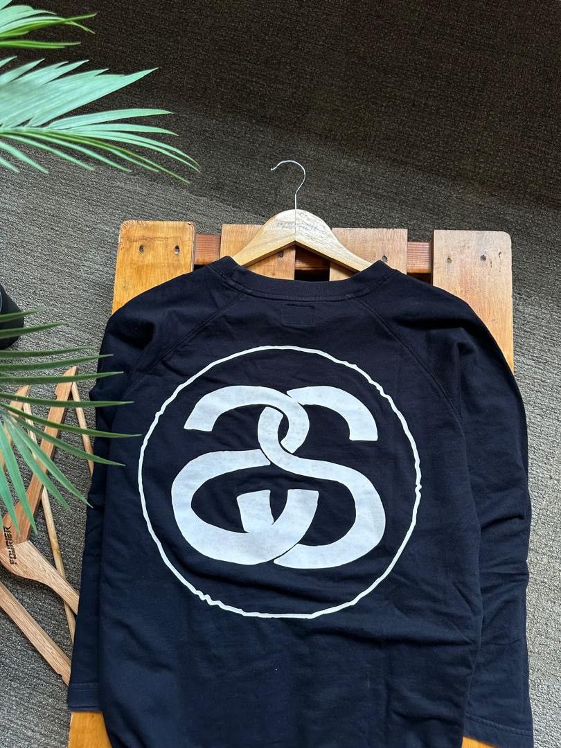 Other × Stussy STUSSY SS LOGO RAGLAN Size US XL / EU 56 / 4 - 4 Thumbnail