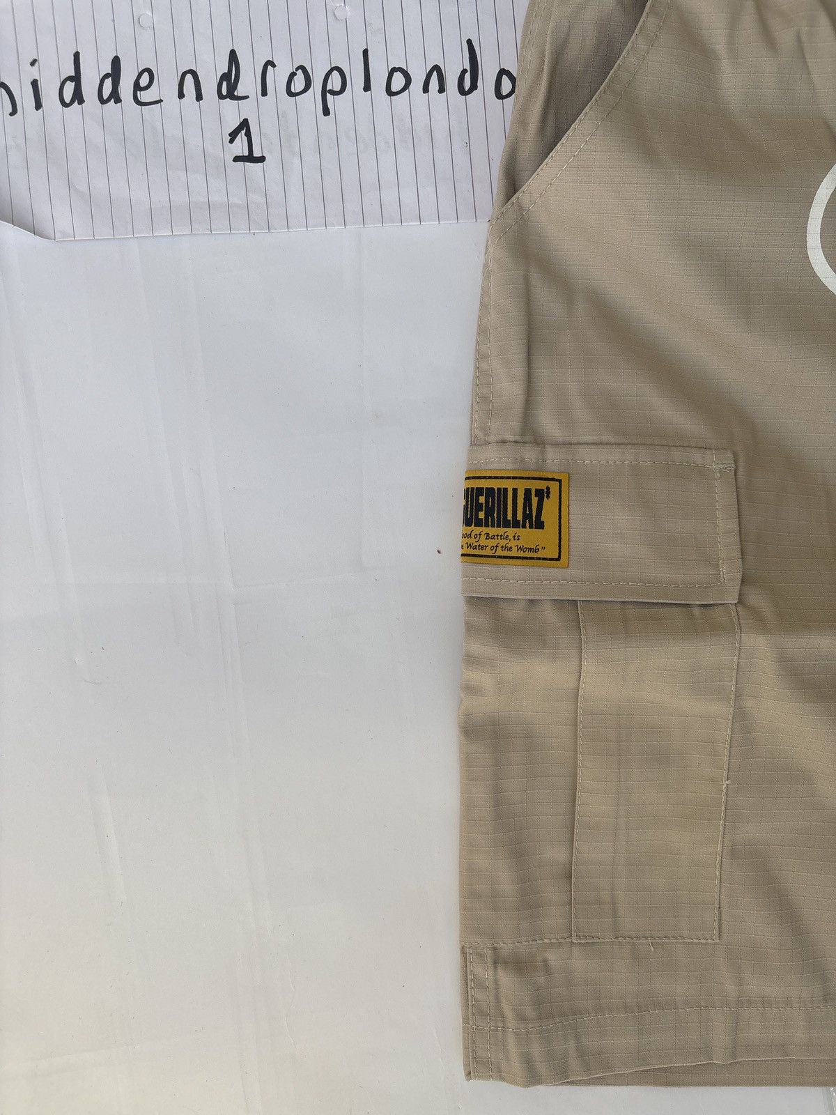 Corteiz Corteiz Rtw Beige OG Alcatraz Combat Shorts Size US 30 / EU 46 - 4 Thumbnail