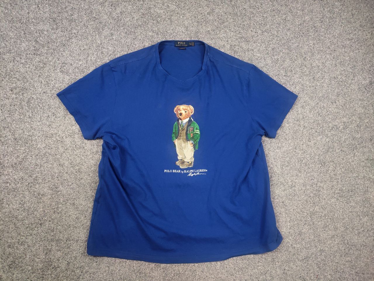 Polo Ralph Lauren Polo Bear By Ralph Lauren Logo Vintage T-Shirt Retro Tee Y2K Size US XL / EU 56 / 4 - 2 Thumbnail