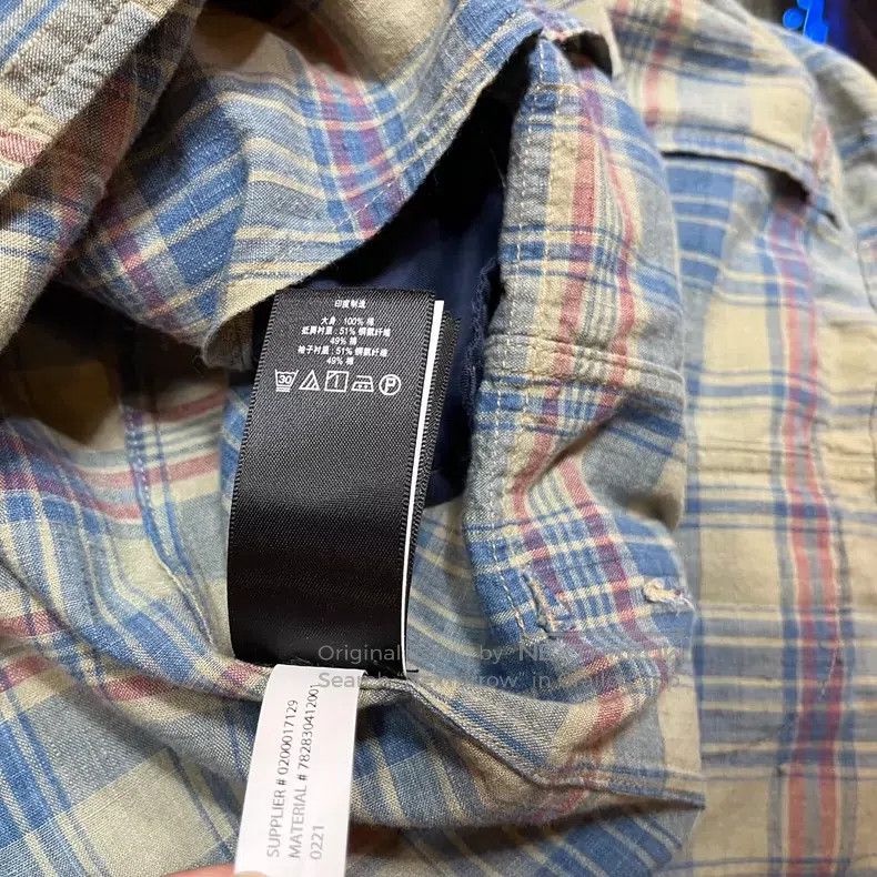 RRL Ralph Lauren RRL Ralph Lauren Make vintage thin summer cotton casual su Size 48R - 6 Thumbnail