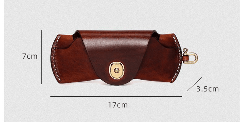Leather Leather Sunglasses Case Size ONE SIZE - 4 Thumbnail