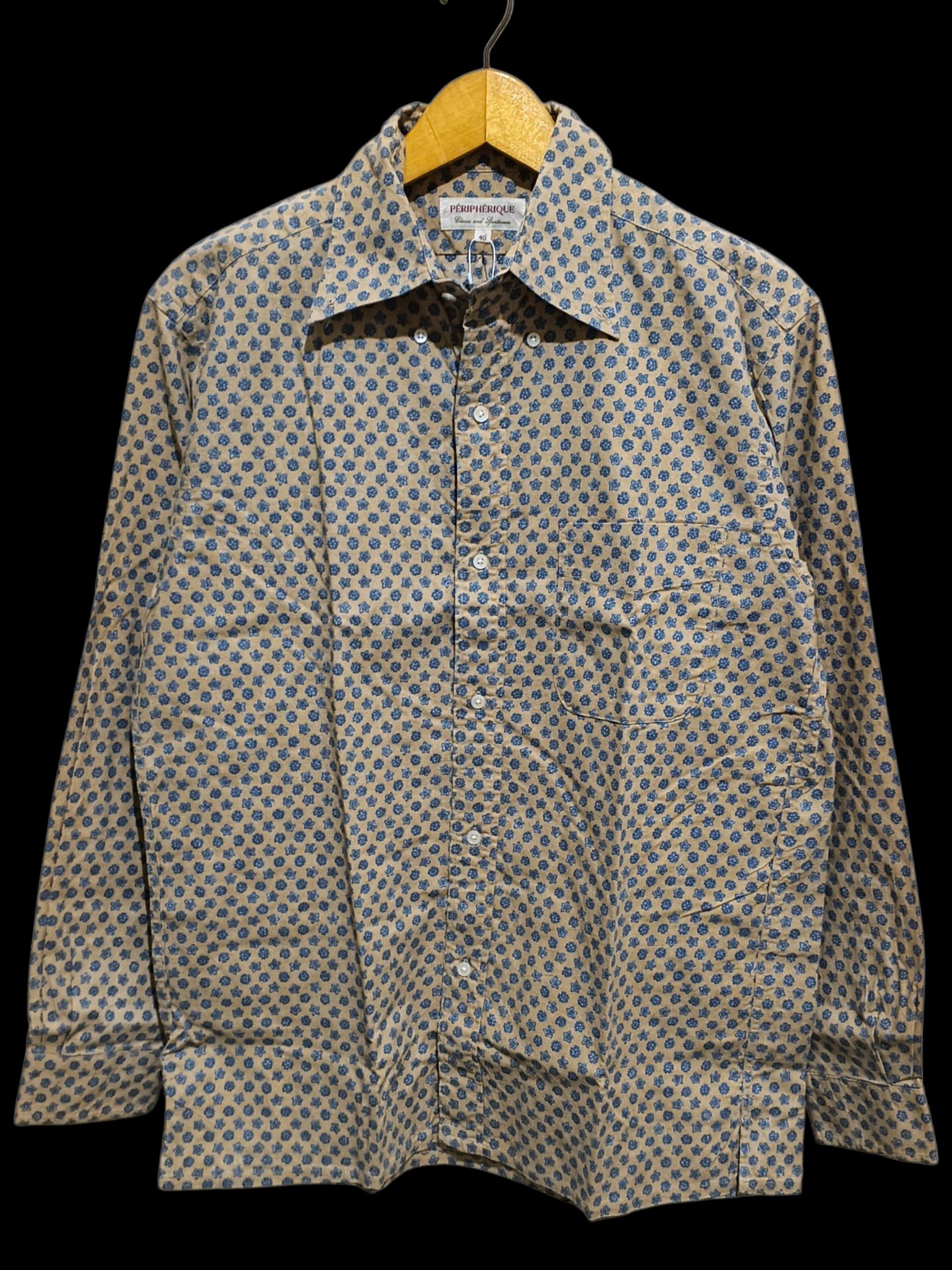 Japanese Brand PERIPHERIQUE BUTTON UPS Size US M / EU 48-50 / 2 - 1 Thumbnail