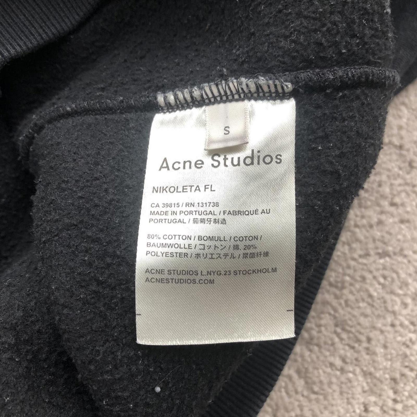 Acne Studios Acne Studios Nikoleta FL Crewneck Sweatshirt Jumper Size US S / EU 44-46 / 1 - 4 Thumbnail
