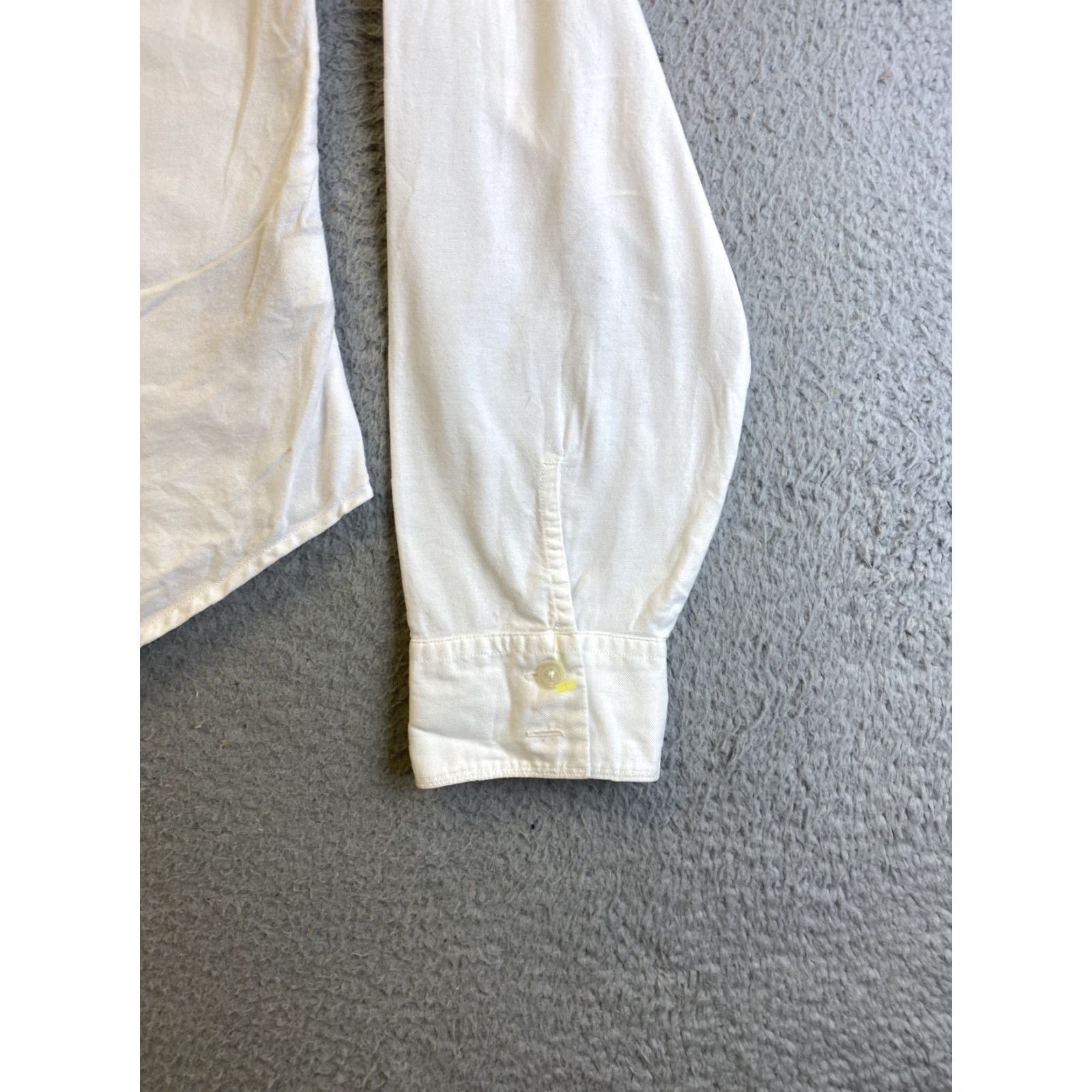 Tommy Hilfiger VINTAGE Tommy Hilfiger Shirt Dress Shirt Long Sleeve 100% Cotton White L Women’s Slim 45-36 Size L / US 10 / IT 46 - 2 Thumbnail