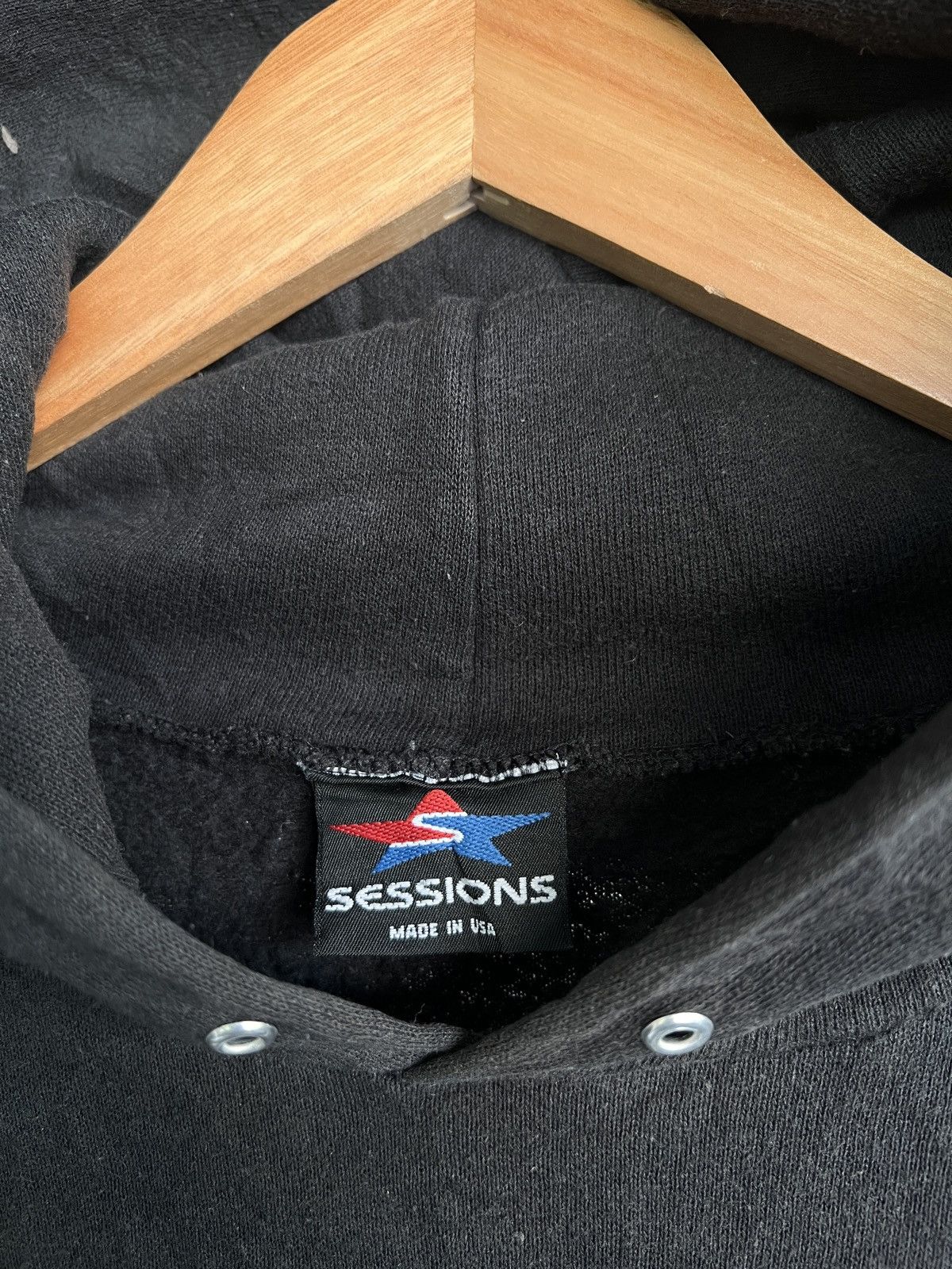 Sessions vintage sessions snowboarding hoodie pull over Size US XL / EU 56 / 4 - 4 Thumbnail