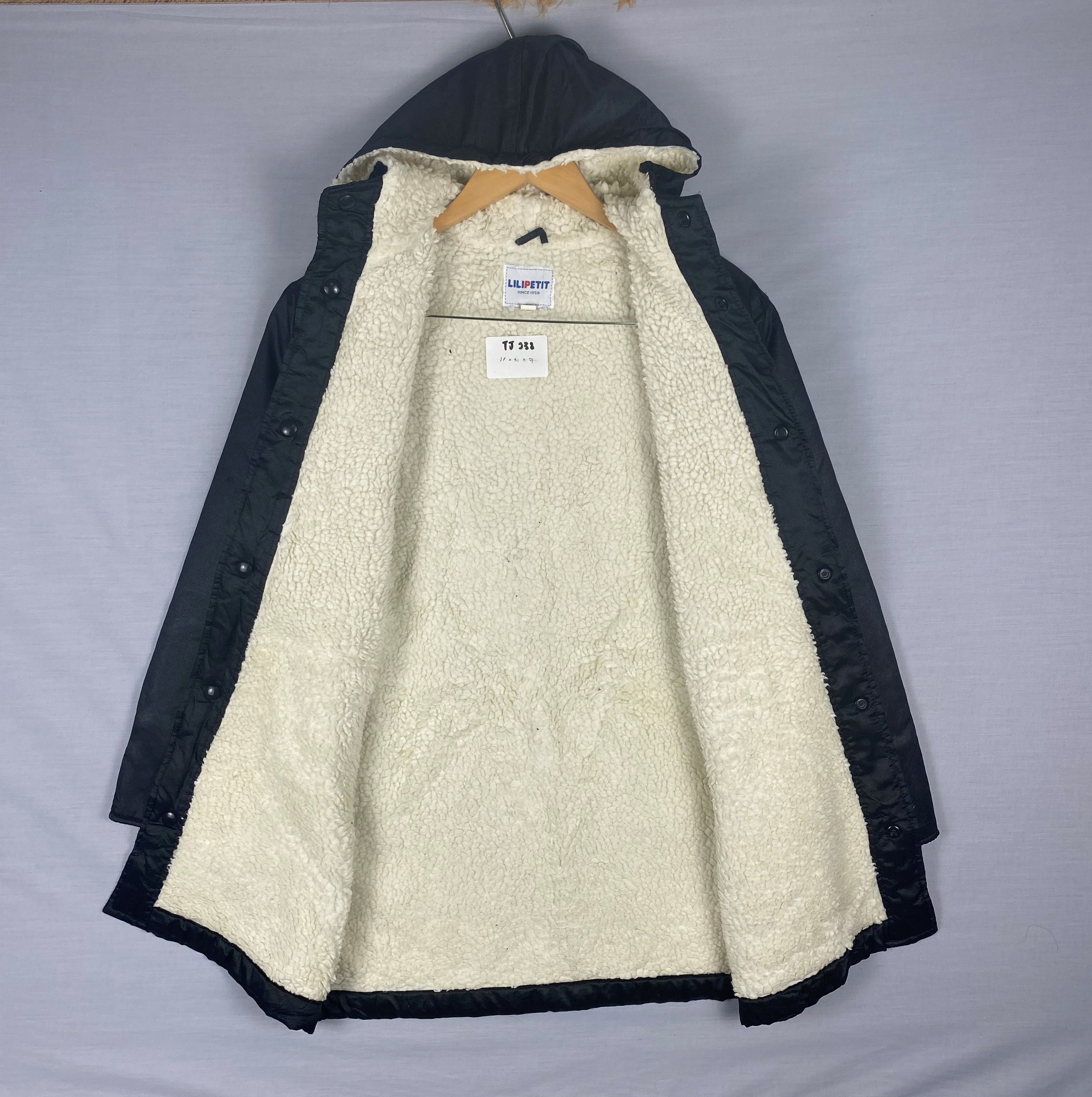 Japanese Brand Vintage Lili Petit Hoodie Sherpa Lining Jacket - Size M Size US M / EU 48-50 / 2 - 3 Thumbnail