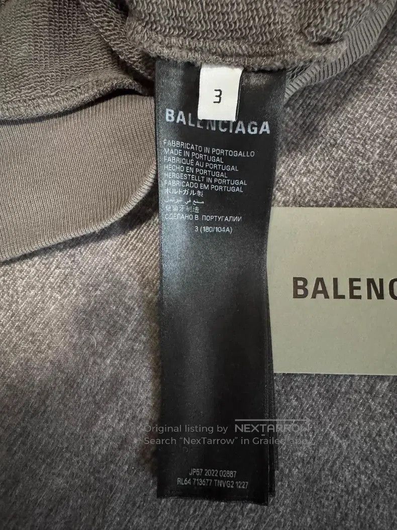 Balenciaga Balenciaga Coke shade solid color logo letter printed hood Size US L / EU 52-54 / 3 - 4 Thumbnail