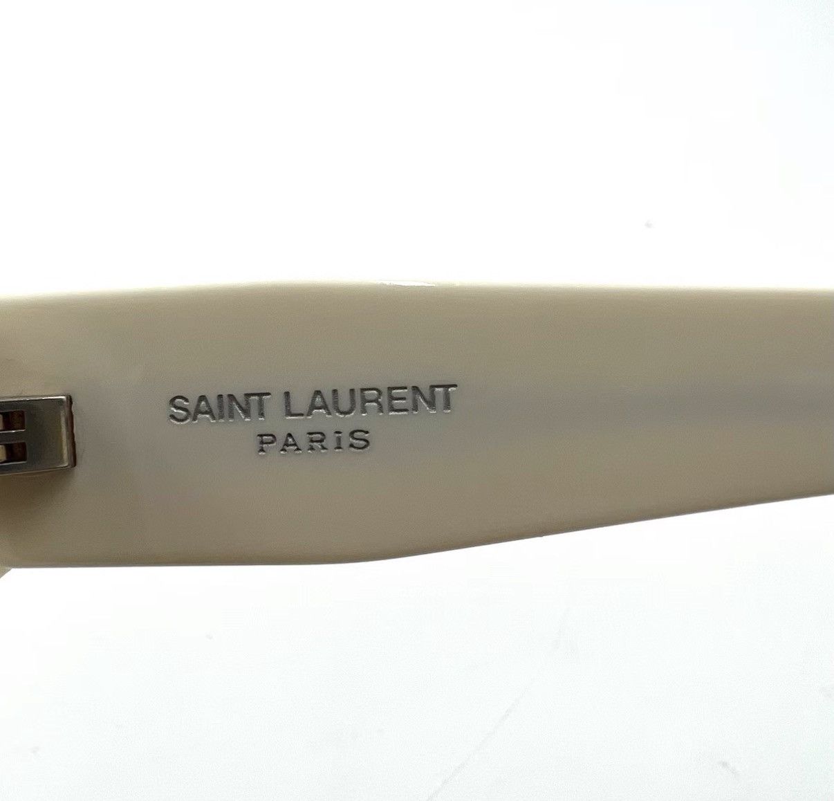 Saint Laurent Paris Saint Laurent Cat Eye Sunglasses With Logo Temple K12 Size ONE SIZE - 4 Thumbnail