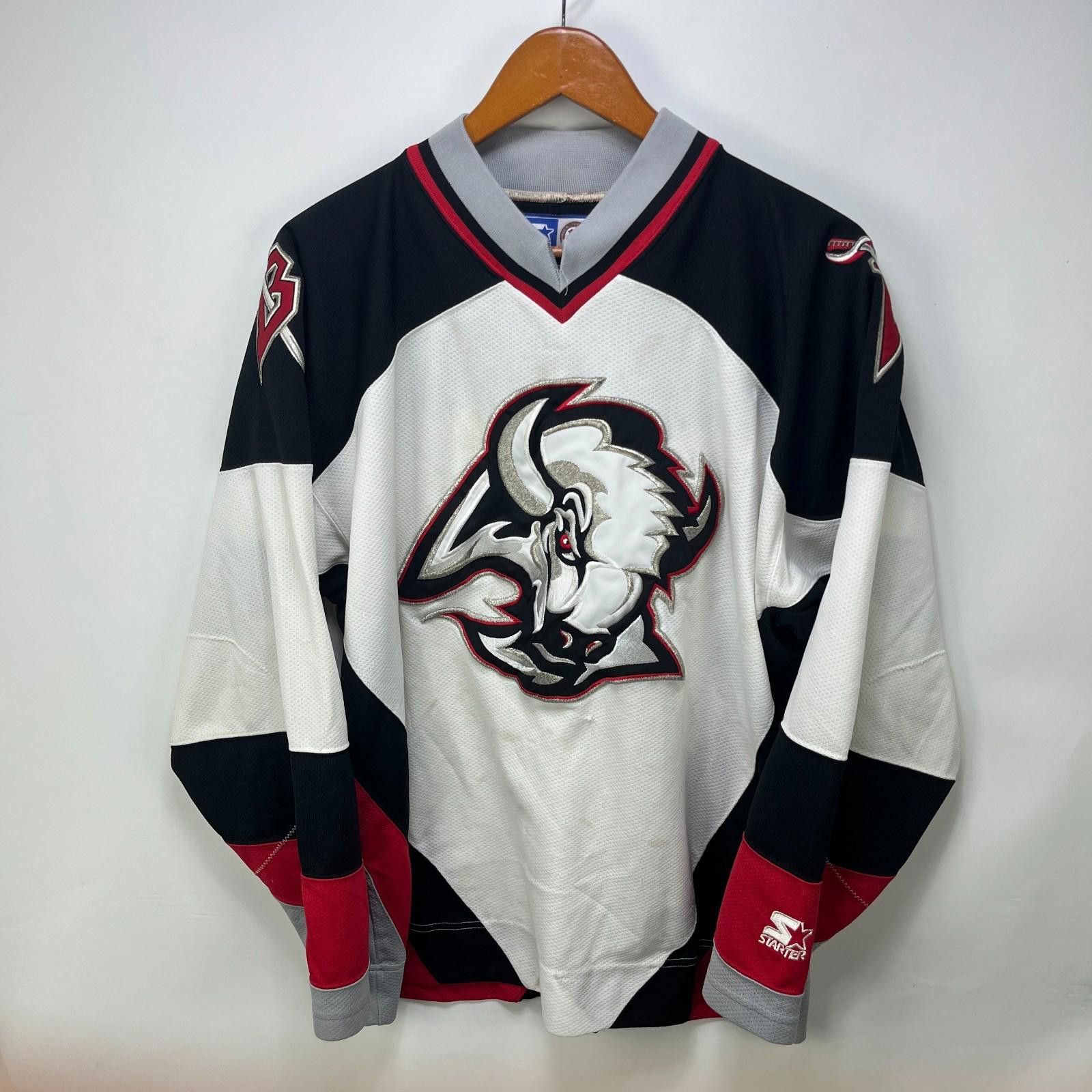 Vintage 90s Starter Buffalo Sabres NHL Hockey Jersey Medium