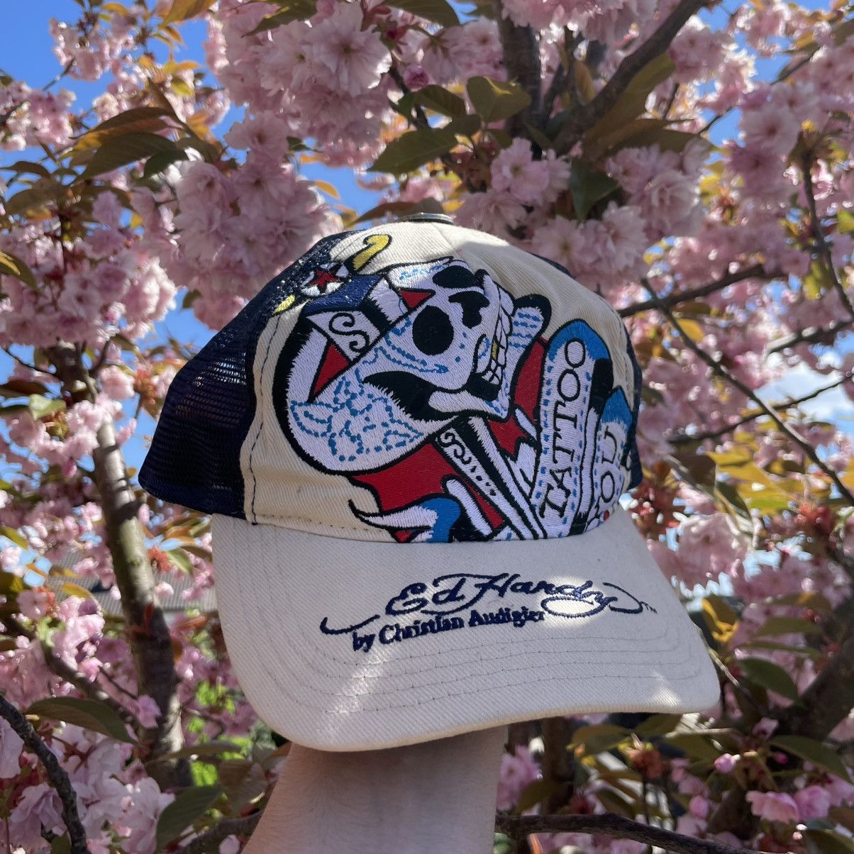 Ed Hardy Ed Hardy by Christian Audigier Tatto You Cap Size ONE SIZE - 1 Thumbnail