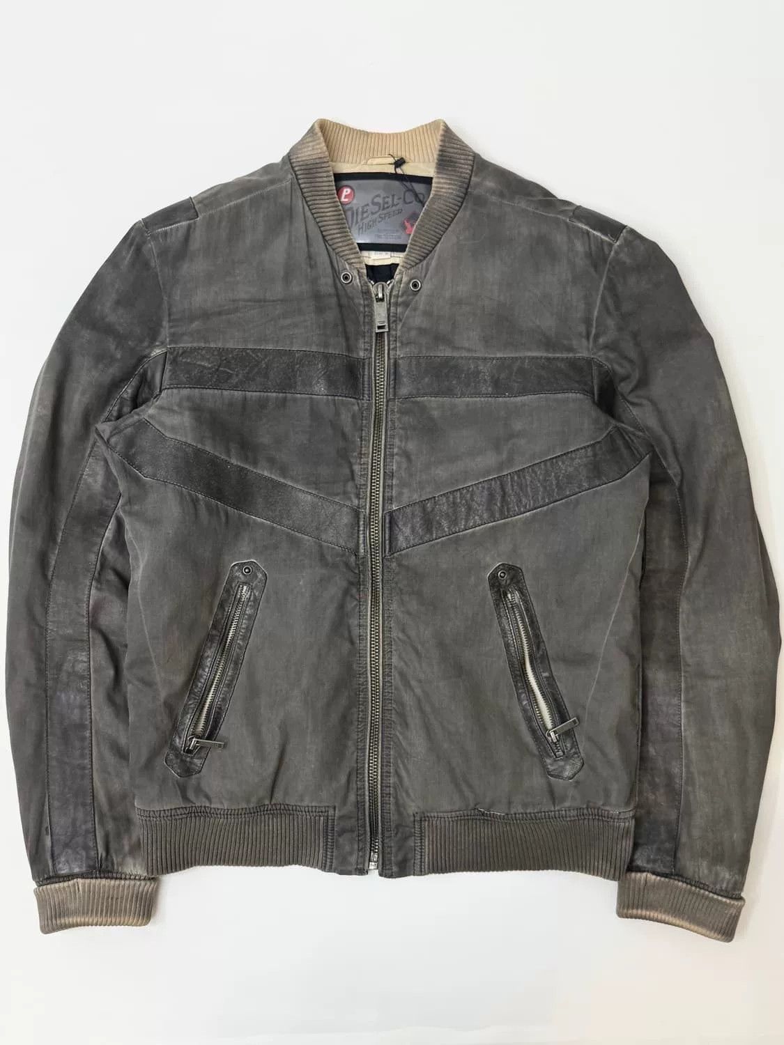 Diesel Diesel Vintage Distressed Sheepskin Jacket Size US M / EU 48-50 / 2 - 1 Thumbnail