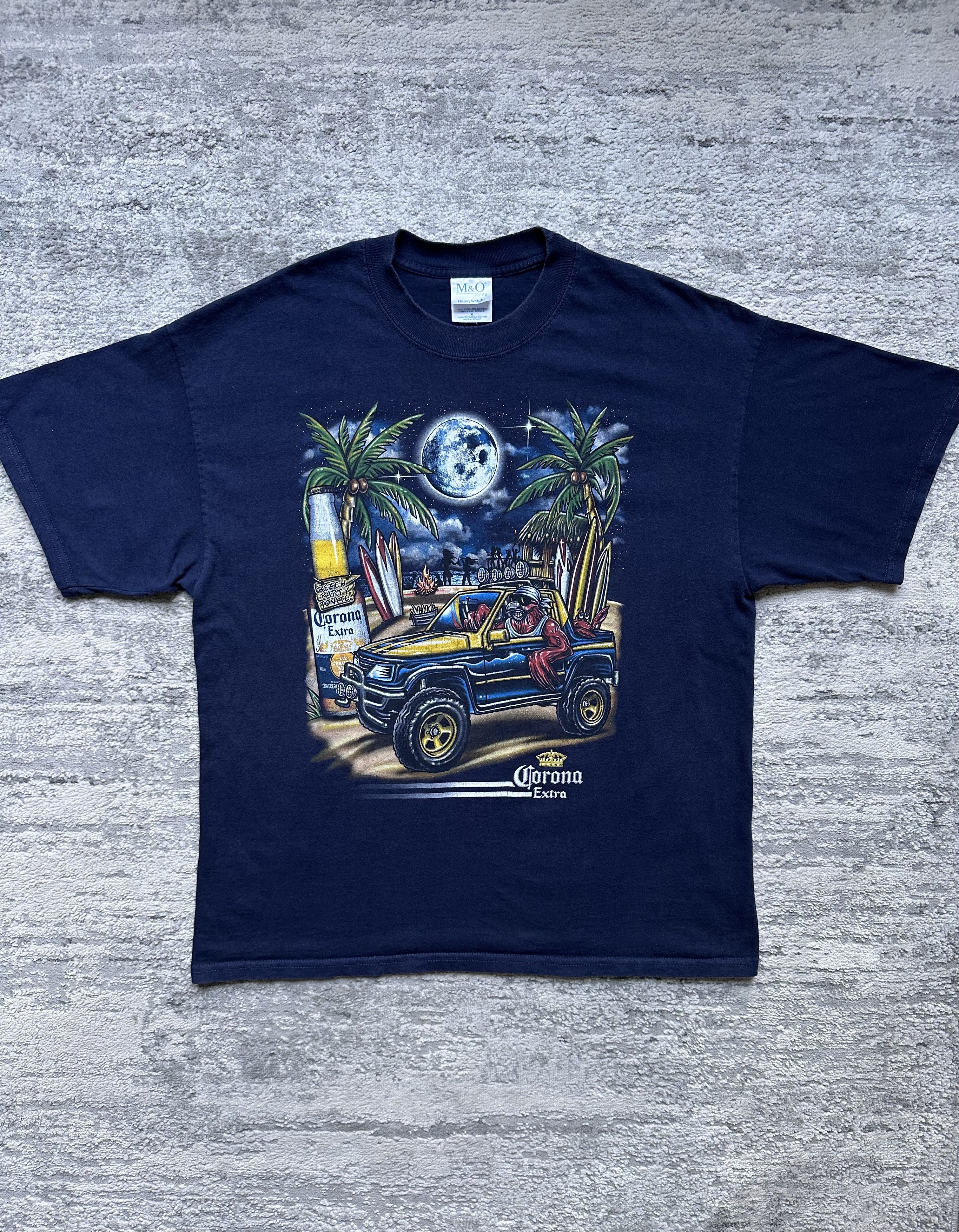 Vintage Corona Extra vintage t shirt Size US XL / EU 56 / 4 - 1 Thumbnail