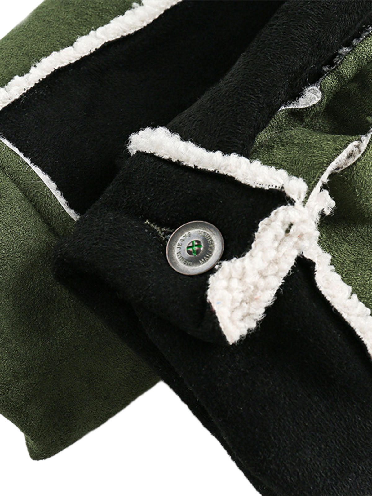Other Floral Embroidered Suede Fleece Jacket Size US M / EU 48-50 / 2 - 6 Thumbnail