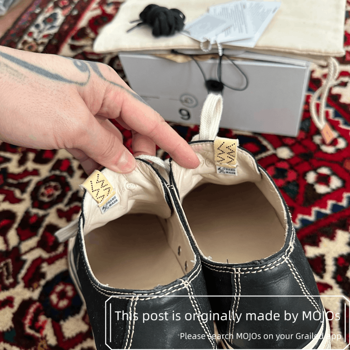 Visvim Sz 9 Visvim 21SS Skagway Canvas Low Mojos94662 Size US 9 / EU 42 - 6 Thumbnail