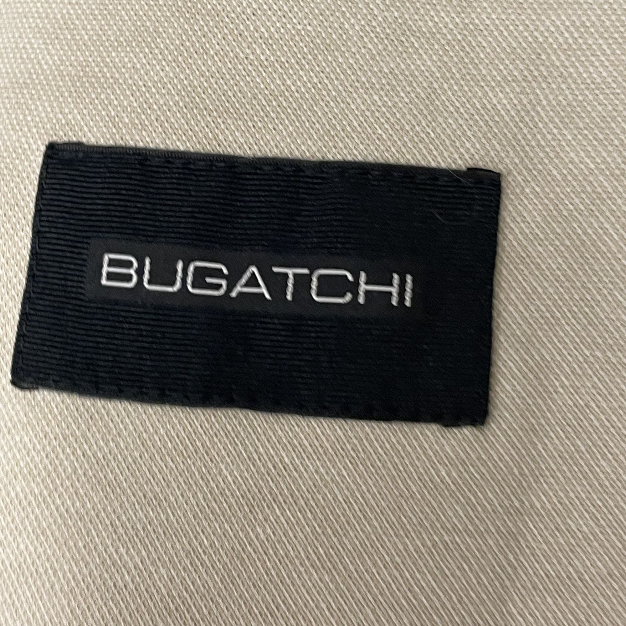 BUGATCHI Bugatchi Italy Natural SAND Sport Coat KNIT Cotton Jacket Size 40R - 9 Thumbnail
