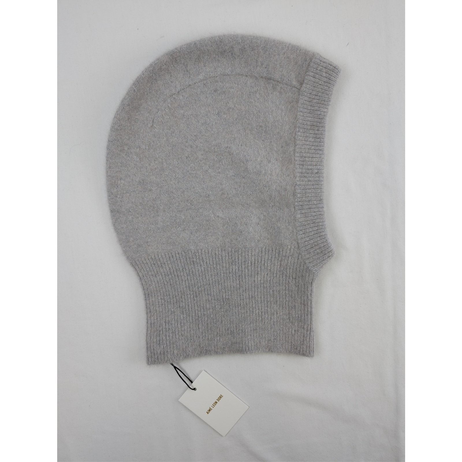 Aime Leon Dore o1rshd1 Size: OS / Fox Fur Hood Beanie Cap / Hat Warm Grey Size ONE SIZE - 1 Thumbnail