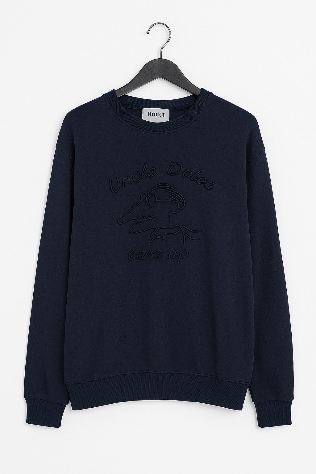Vintage Dolce Ease-Up “Uncle Dolce” Sweatshirt Navy Blue