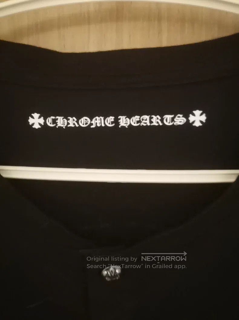 Chrome Hearts CHROME HEARTS Size L Black unicorn arm with three silver bu Size US L / EU 52-54 / 3 - 2 Thumbnail