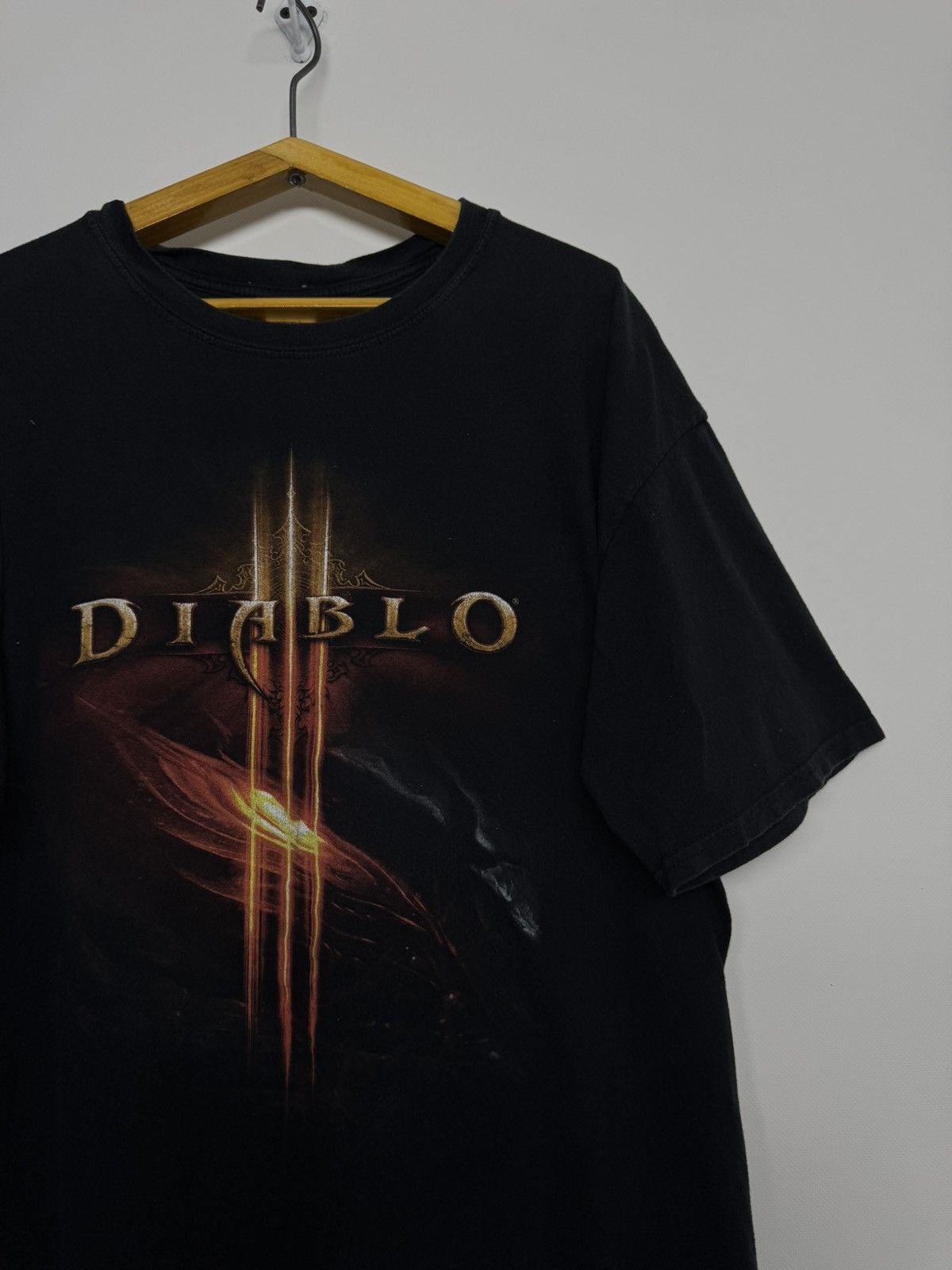 Gildan Vintage Y2k Diablo T Shirt Size US XL / EU 56 / 4 - 6 Thumbnail
