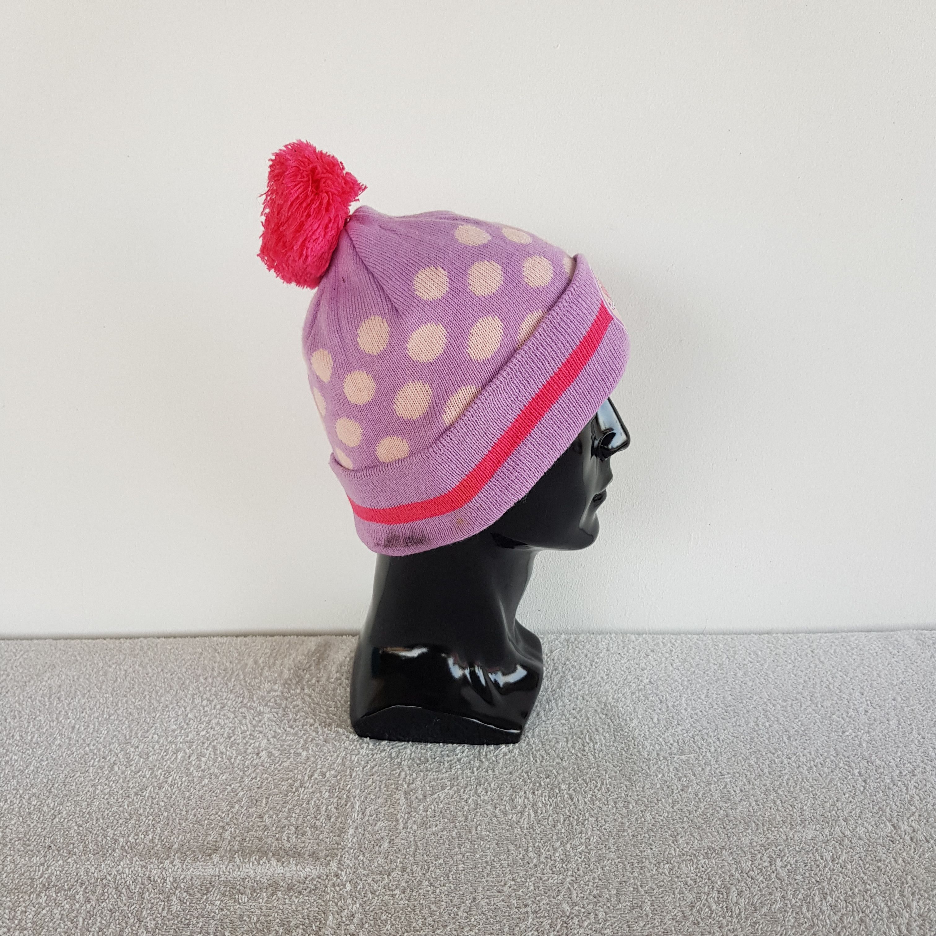 Disney Vintage Little Mermaid Beanie Movie Pom Pom Snow Caps Hats Size ONE SIZE - 3 Thumbnail