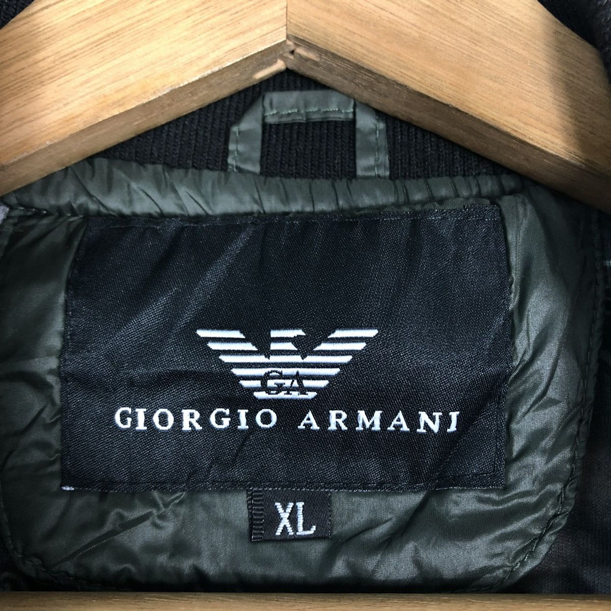 Japanese Brand 🔥VTG FLY RIOT RIOT BOMBER JACKET GIORGIO ARMANI MILITARY Size US XL / EU 56 / 4 - 18 Thumbnail