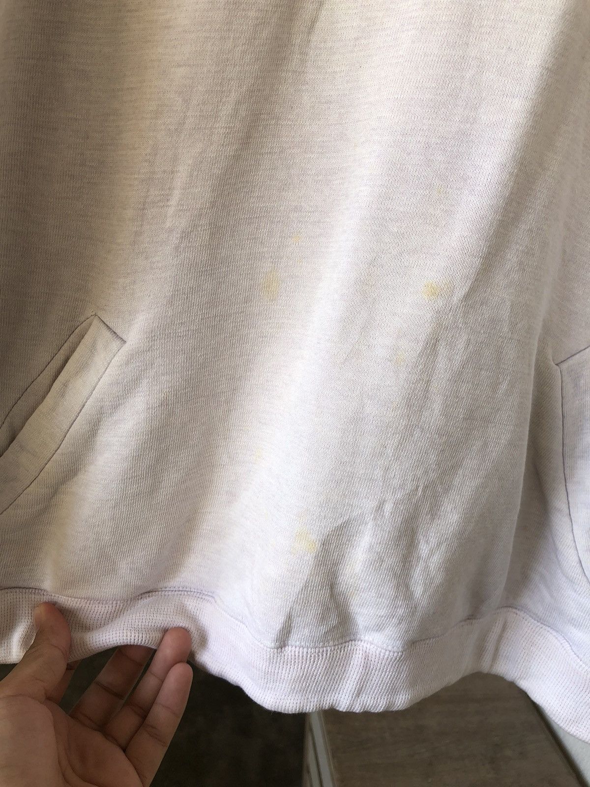 Issey Miyake Vintage 90s Issey Miyake IS Logo Distressed Crewneck Size M / US 6-8 / IT 42-44 - 10 Thumbnail