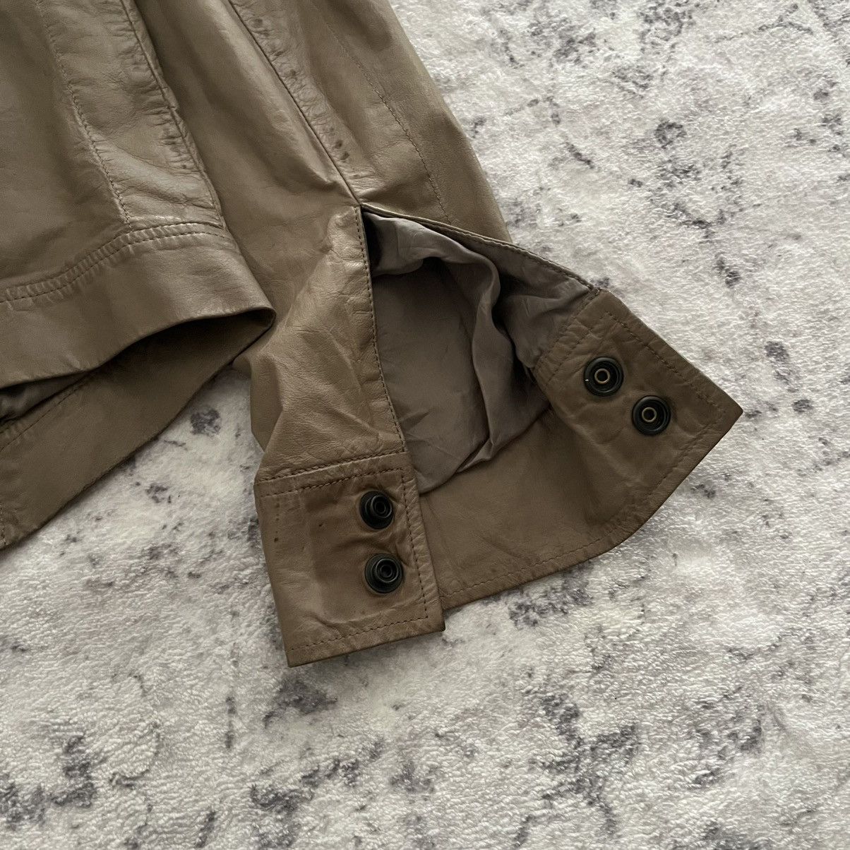 Rick Owens Rick Owens SS04 Kangaroo Leather Bomber Jacket Dust | L Size US L / EU 52-54 / 3 - 6 Thumbnail