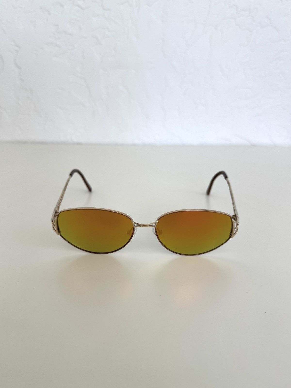 Dior ★ DIOR 2925 CD GOLD CHAMELEON ART DECO SUNGLASSES 90S Size ONE SIZE - 5 Thumbnail