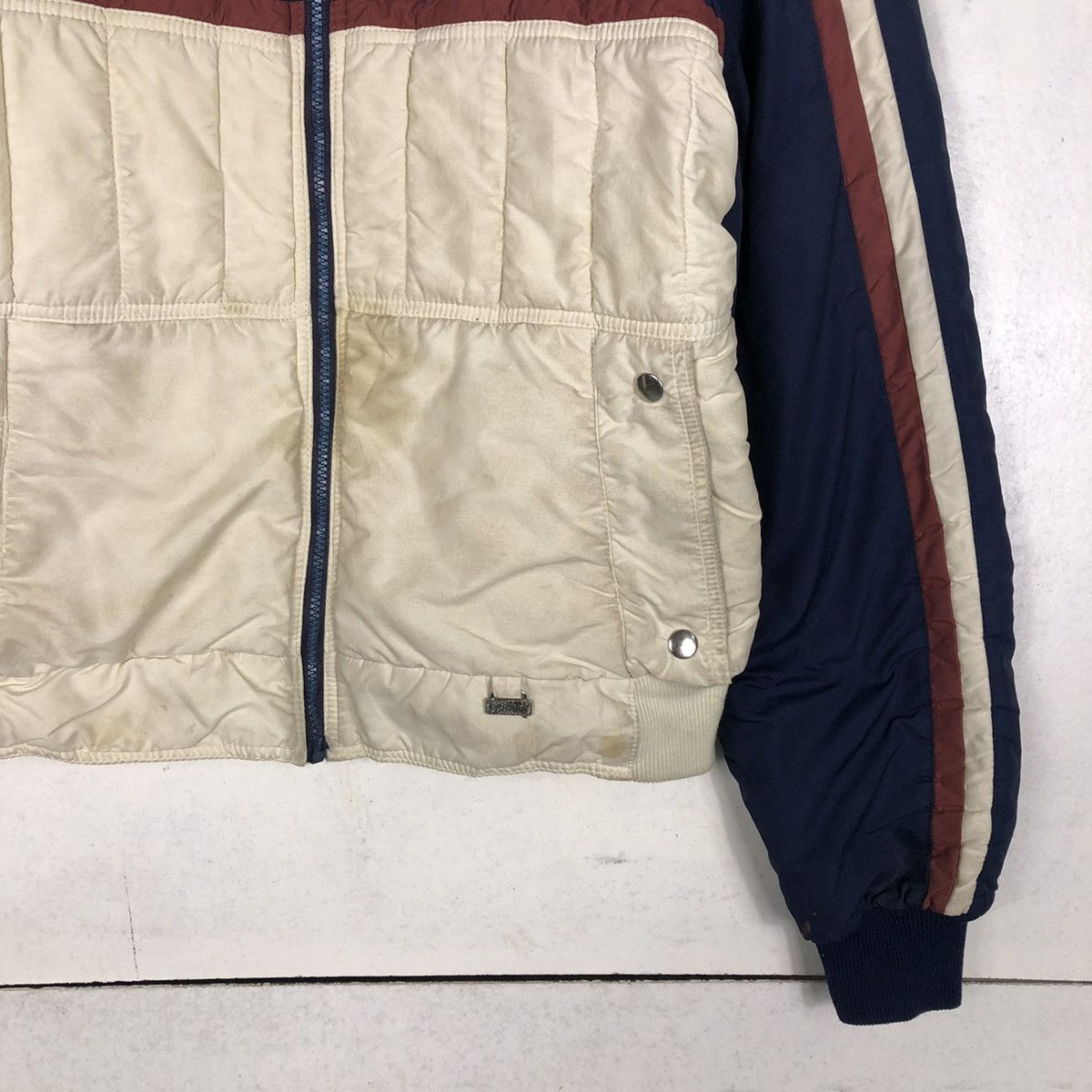 Japanese Brand × Vintage VINTAGE BIKER JACKET PUGFER LIGHT DOWN PROFILE ISSEY MIYAKE Size US M / EU 48-50 / 2 - 7 Thumbnail