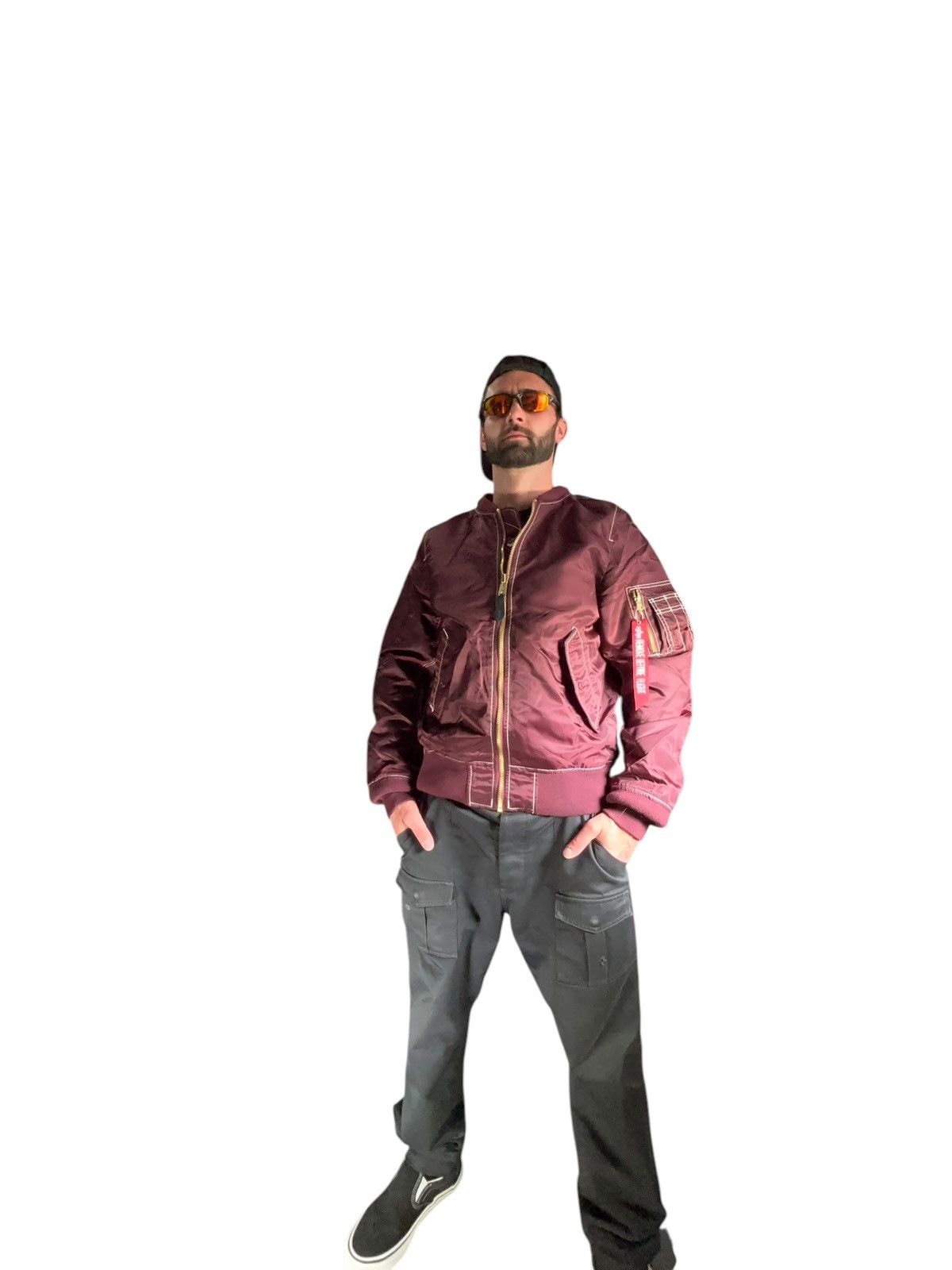 Alpha Industries × Vintage Vintage Alpha Industries Bomber Size US L / EU 52-54 / 3 - 9 Thumbnail