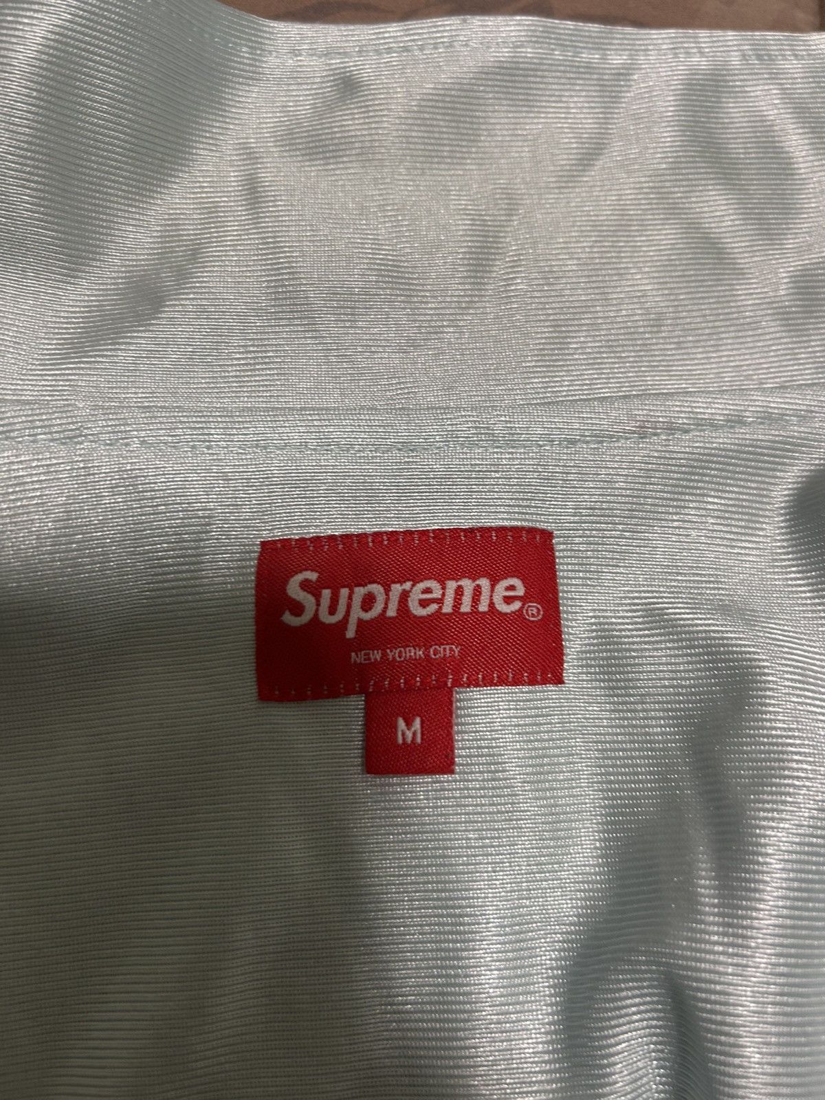 Supreme Supreme Mesh Zip Up Shirt size M Size US M / EU 48-50 / 2 - 3 Thumbnail