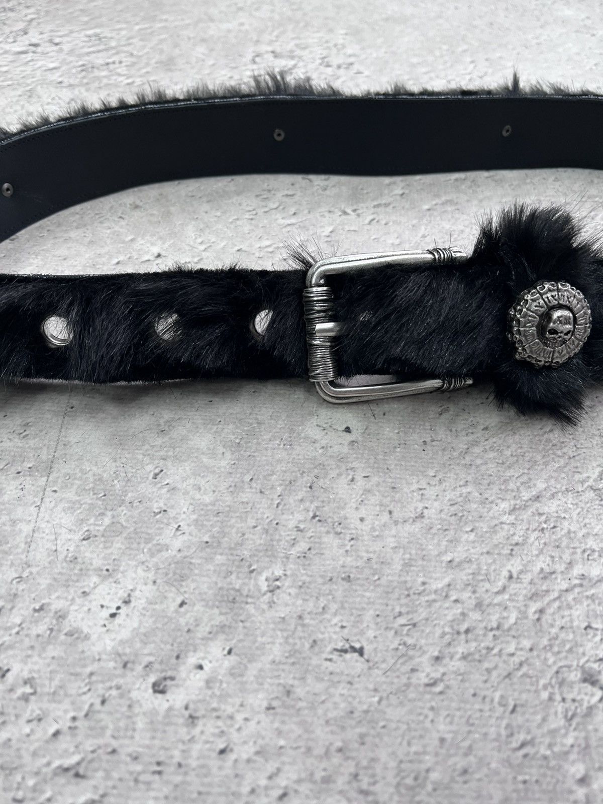 Hysteric Glamour Mink 2000s METAL Y2K legrandeblue fur mohair STYLE belt Size ONE SIZE - 8 Thumbnail