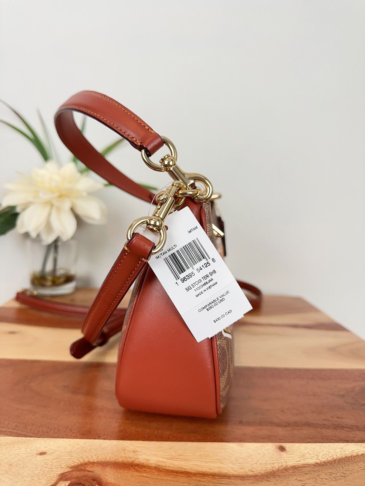 Coach NWT Coach Teri Shoulder Bag With Sticker Print Size ONE SIZE - 4 Thumbnail