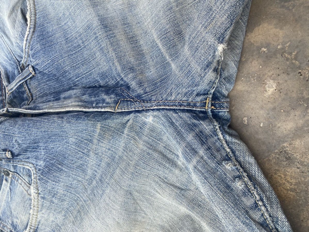 Edwin VINTAGE EDWIN RED LINE SELVEDGE DISTRESSED PANT Size US 39 - 10 Thumbnail