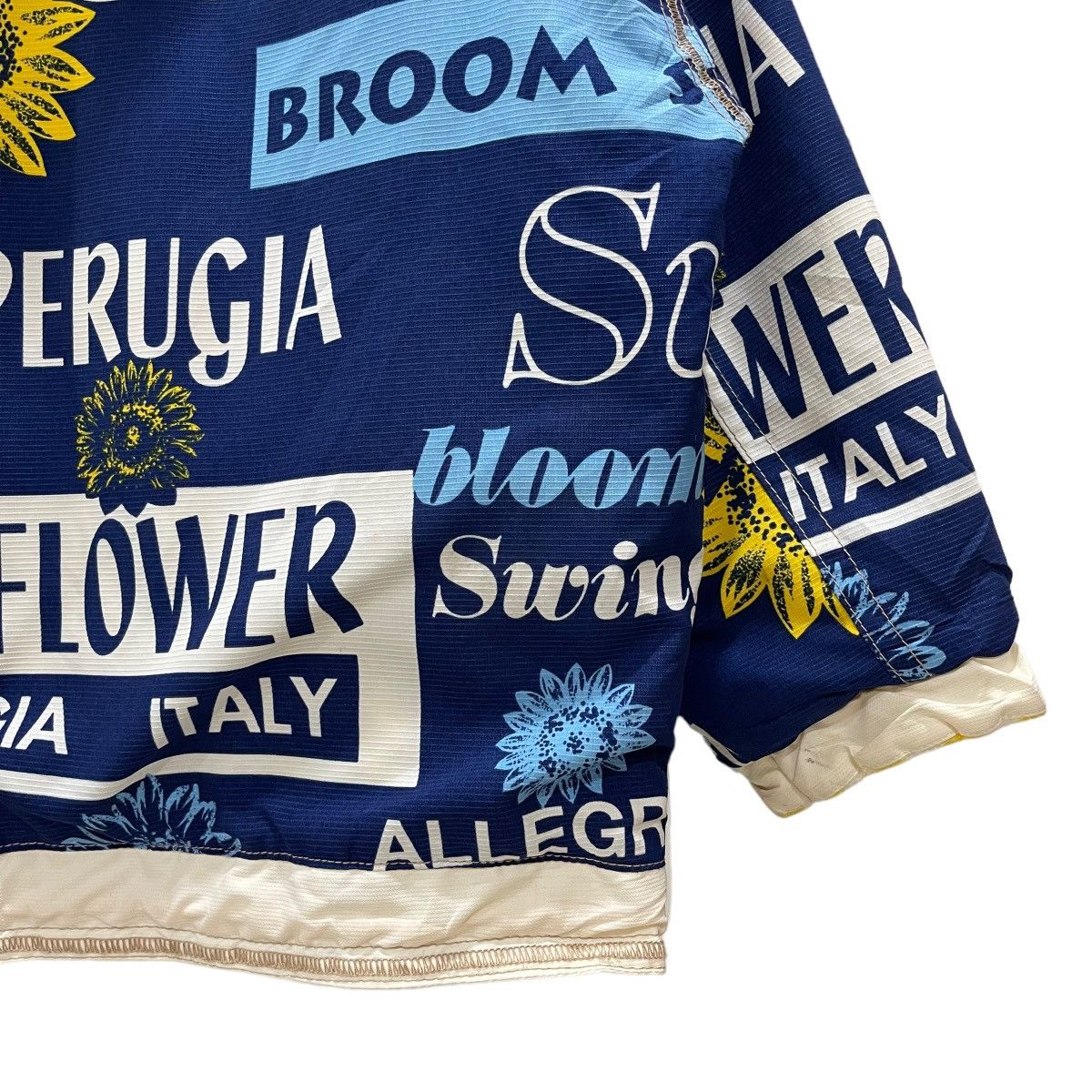 Ellesse × Vintage Vintage Ellesse Sunflower Perugia Reversible Hoodie Jacket Size US M / EU 48-50 / 2 - 12 Thumbnail
