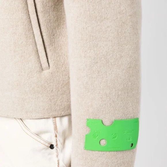 Off-White o1y0225 Jacket in Beige Size US S / EU 44-46 / 1 - 2 Thumbnail