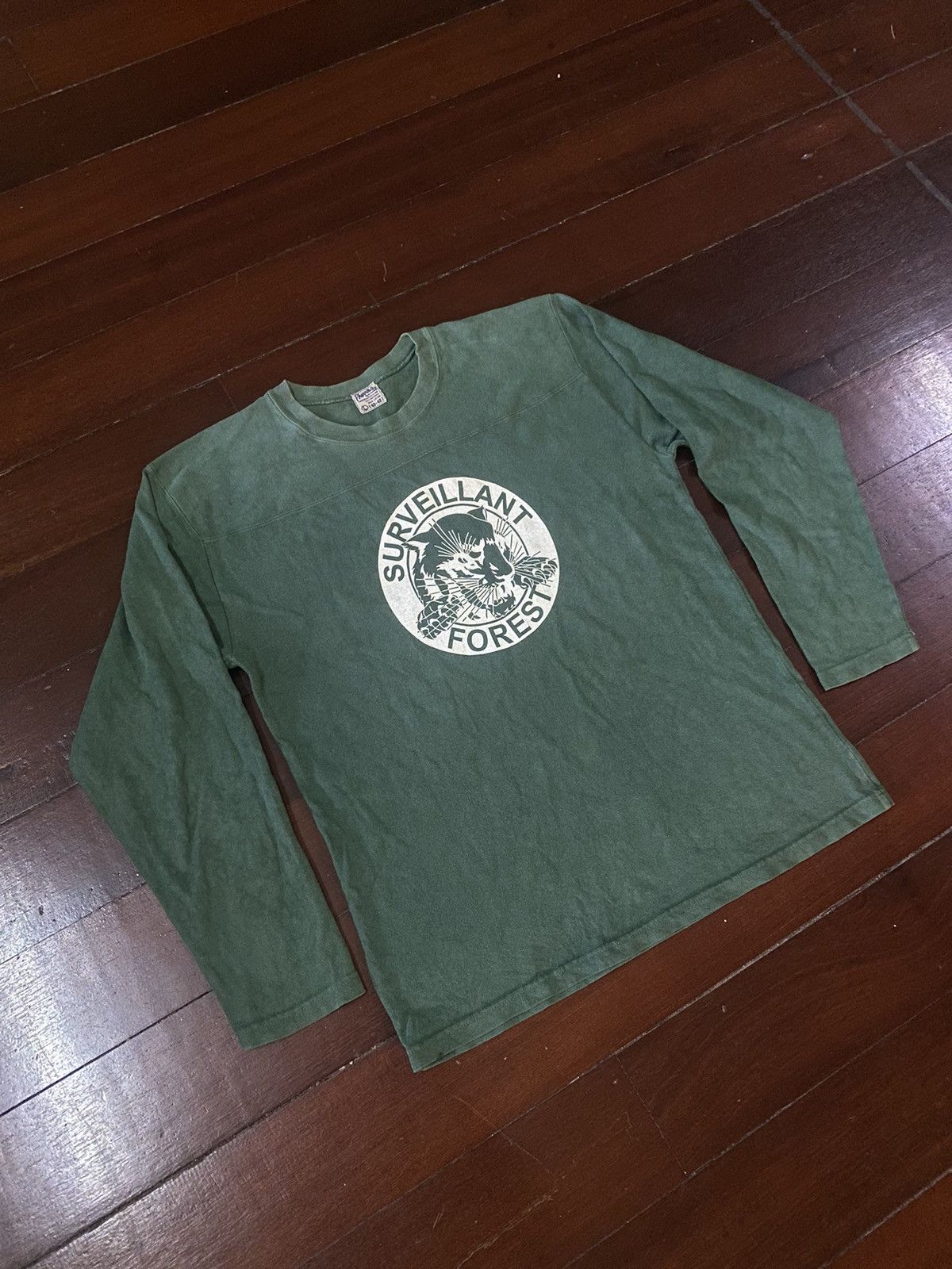 Iron Heart GRAIL🔥 Pherrows SURVEILLANT FOREST HEAVY LONG SLEEVE JAPAN Size US L / EU 52-54 / 3 - 3 Thumbnail