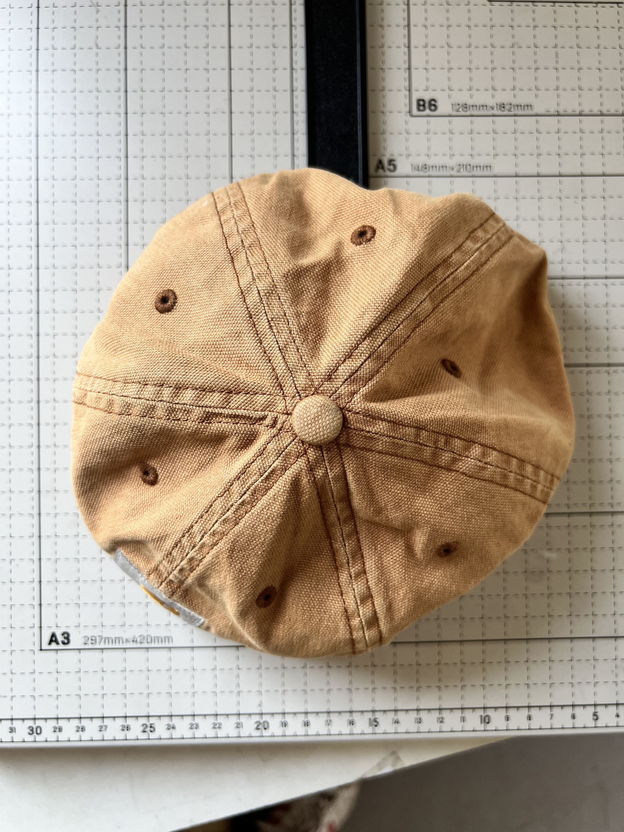 Carhartt Heavy No Visor Cap Hat Beanie Style Vintage Rare Size ONE SIZE - 4 Thumbnail