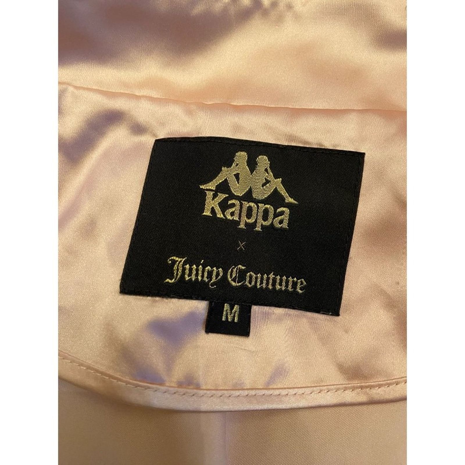 Juicy Couture Ladies Med Juicy Couture X Kappa Pink Collab 2pc Tracksuit Size 32" / US 10 / IT 46 - 2 Thumbnail
