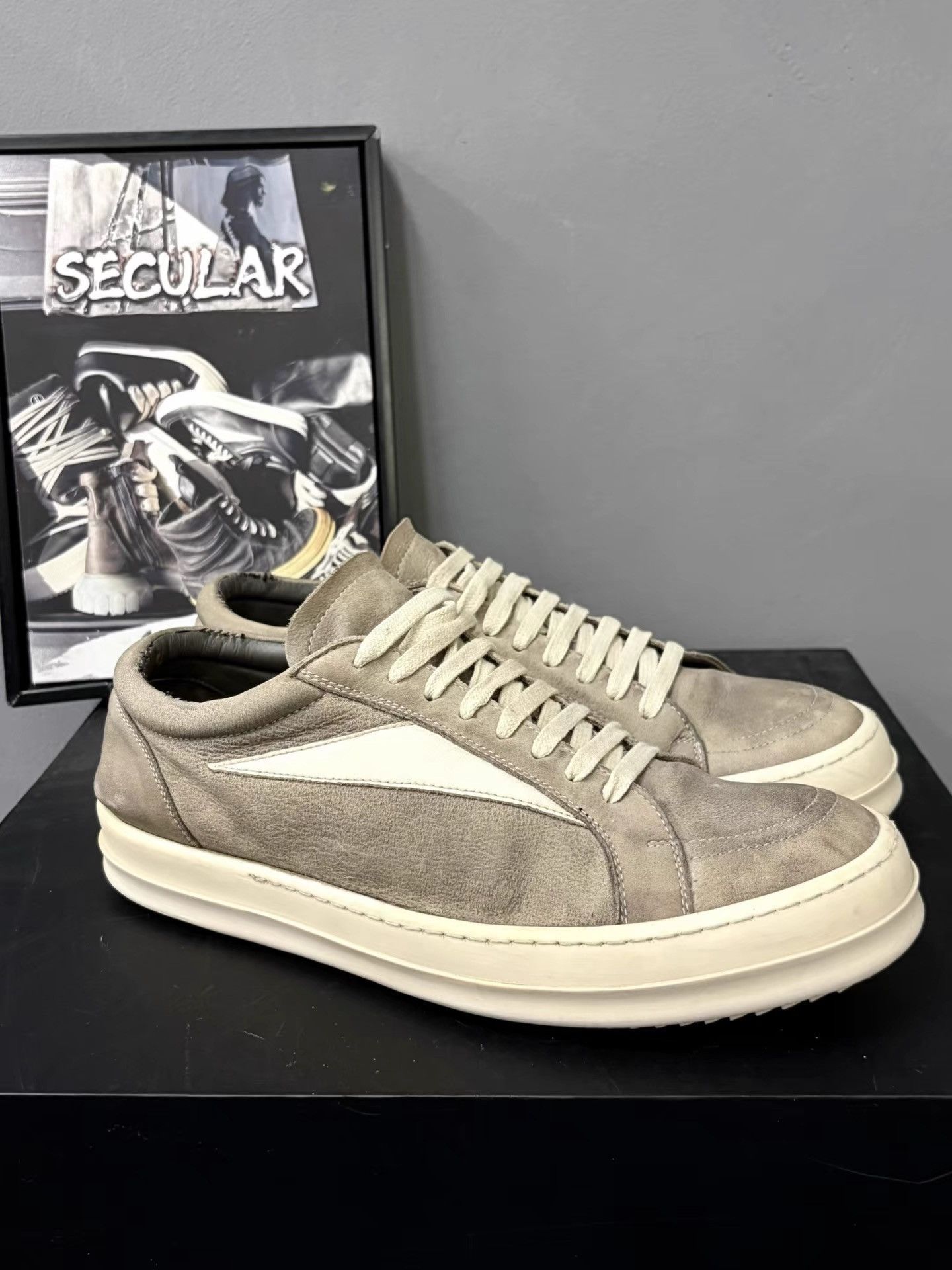 Rick Owens Rick Owens 24SS Brown "Vans" Sneakers K34 Size US 10 / EU 43 - 3 Thumbnail