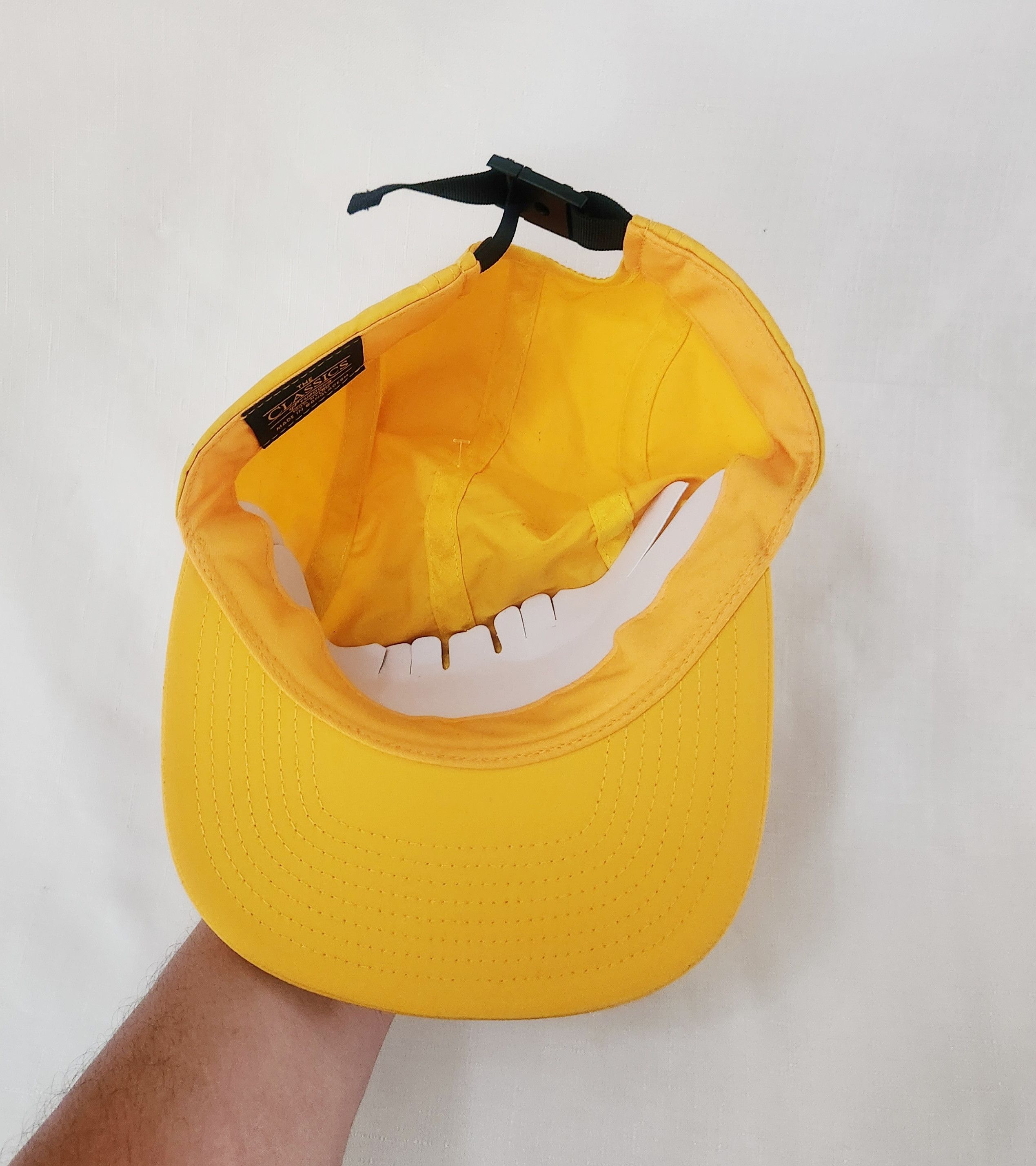 Rockstar Games Rockstar Games 5 Panel Cap Yellow Mens OSFM Strapback Adjus Size ONE SIZE - 7 Thumbnail