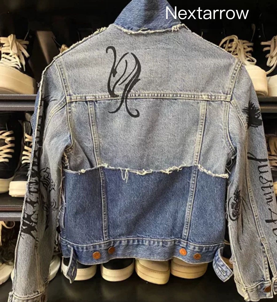 Vetements Vetements 18aw Totem Deconstruction Patchwork Denim Jacket Size US XS / EU 42 / 0 - 2 Thumbnail